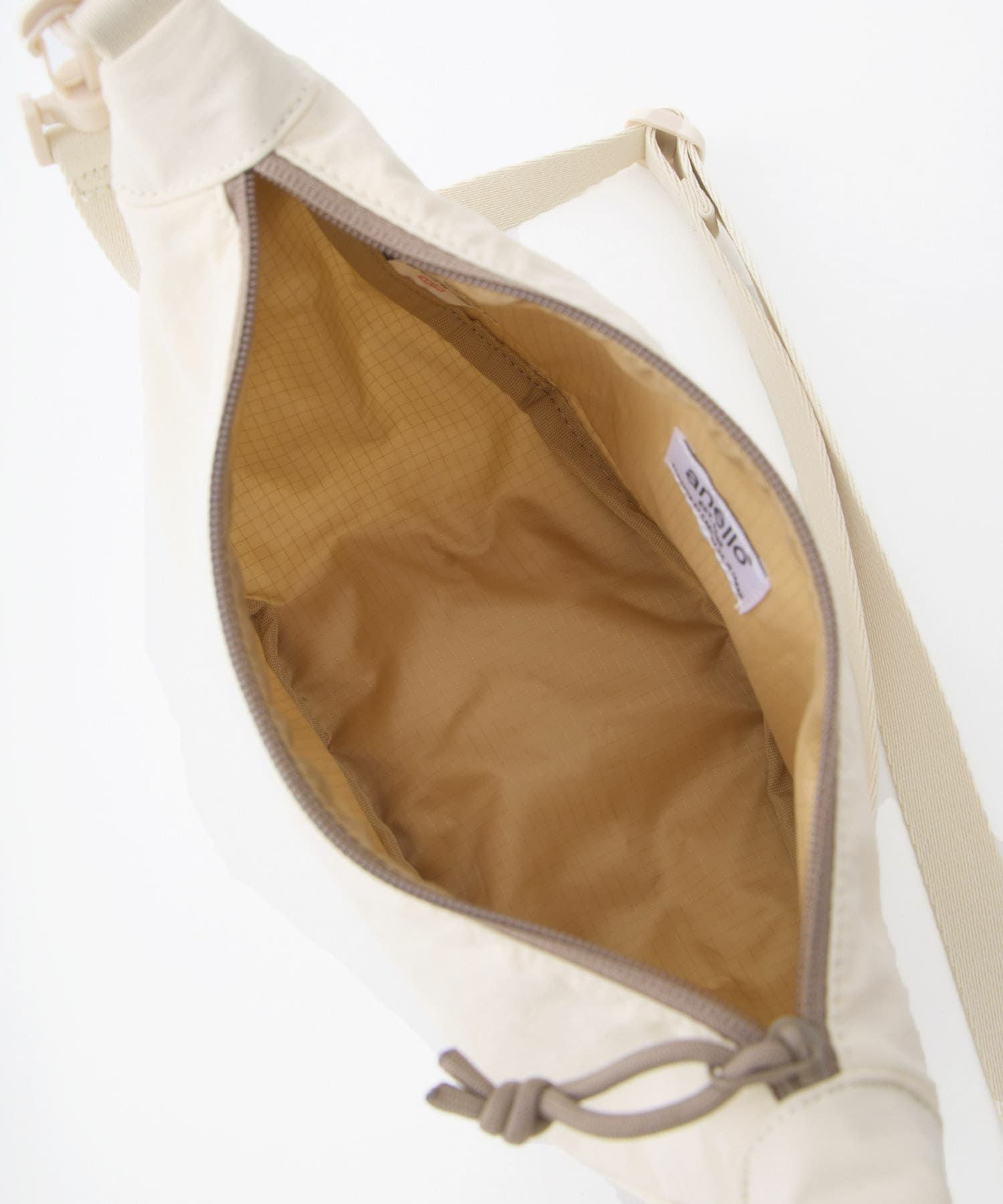 anello MATE POMY　ミニショルダー ショルダーバッグ 2WAY 軽量　両面撥水 AIY0211 アイボリー