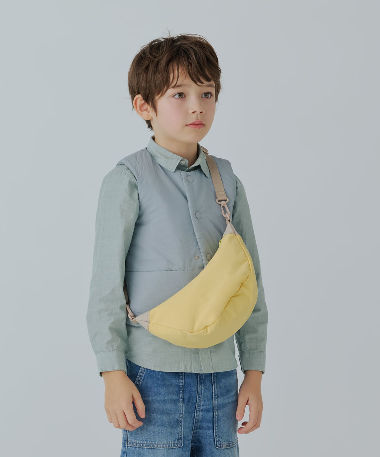 anello MATE POMY　ミニショルダー ショルダーバッグ 2WAY 軽量　両面撥水 AIY0211 アイボリー