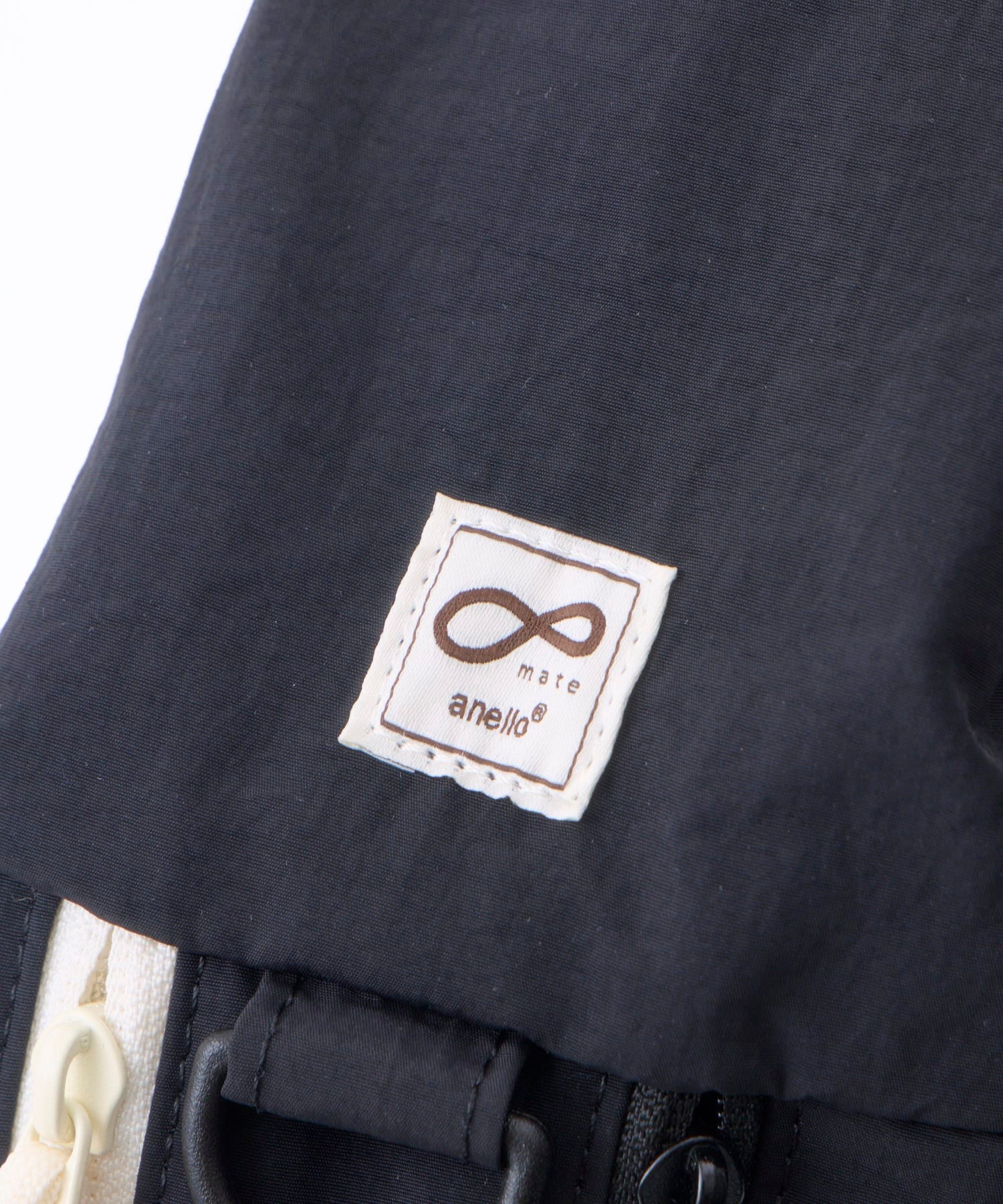 anello MATE トートバッグ A4収納 軽量 両面撥水 AIY0212 ブラック