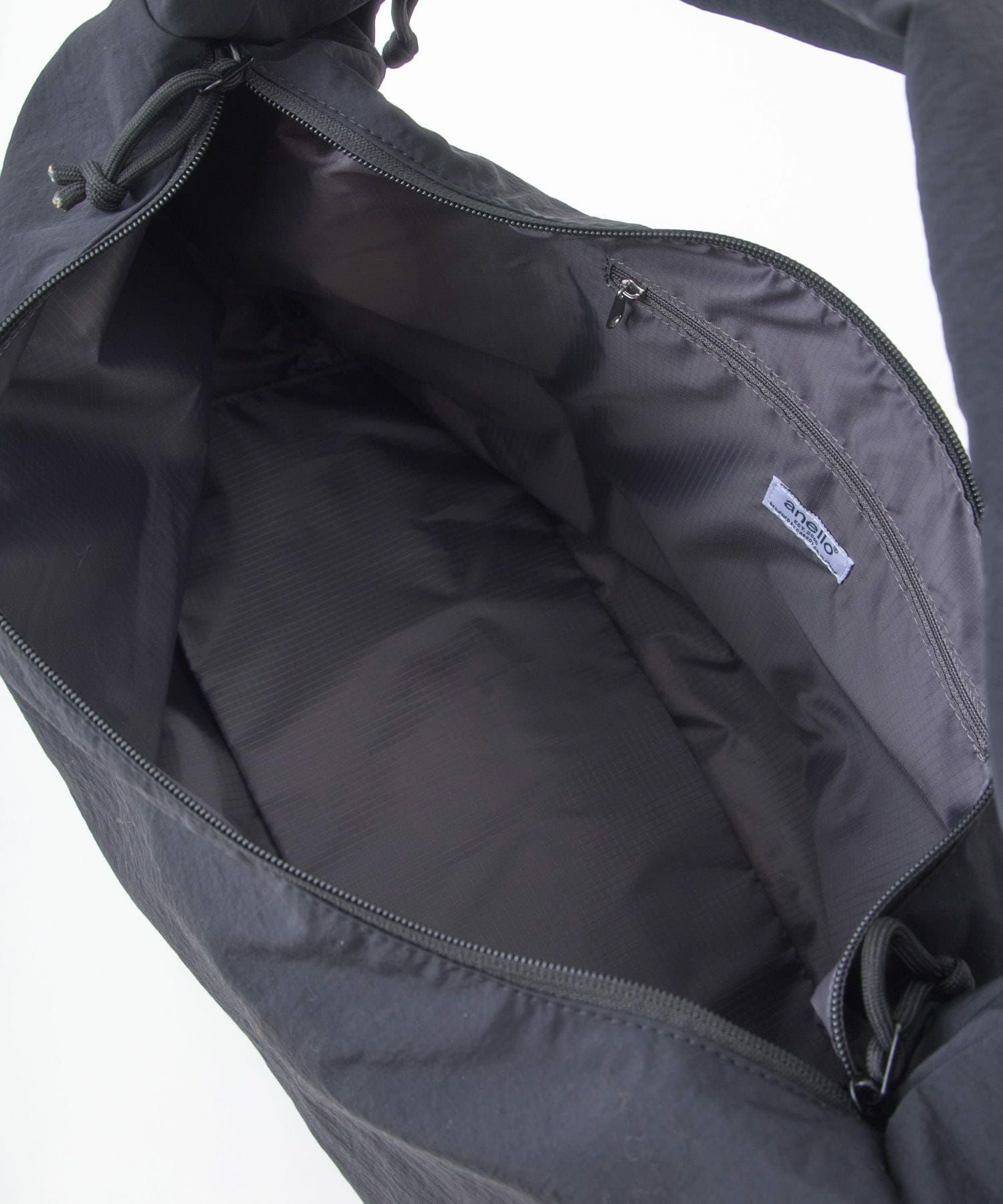 anello MATE トートバッグ A4収納 軽量 両面撥水 AIY0212 ブラック