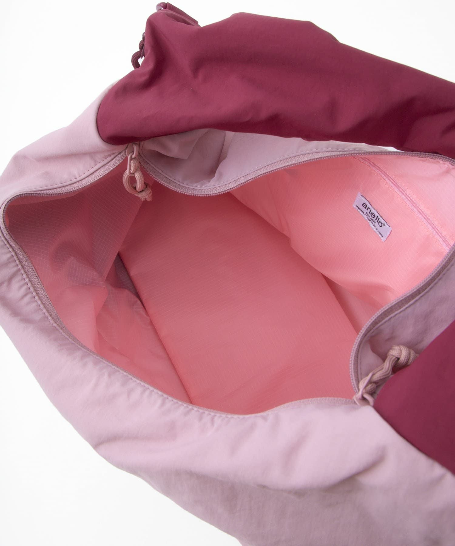anello MATE トートバッグ A4収納 軽量 両面撥水 AIY0212 ピンク