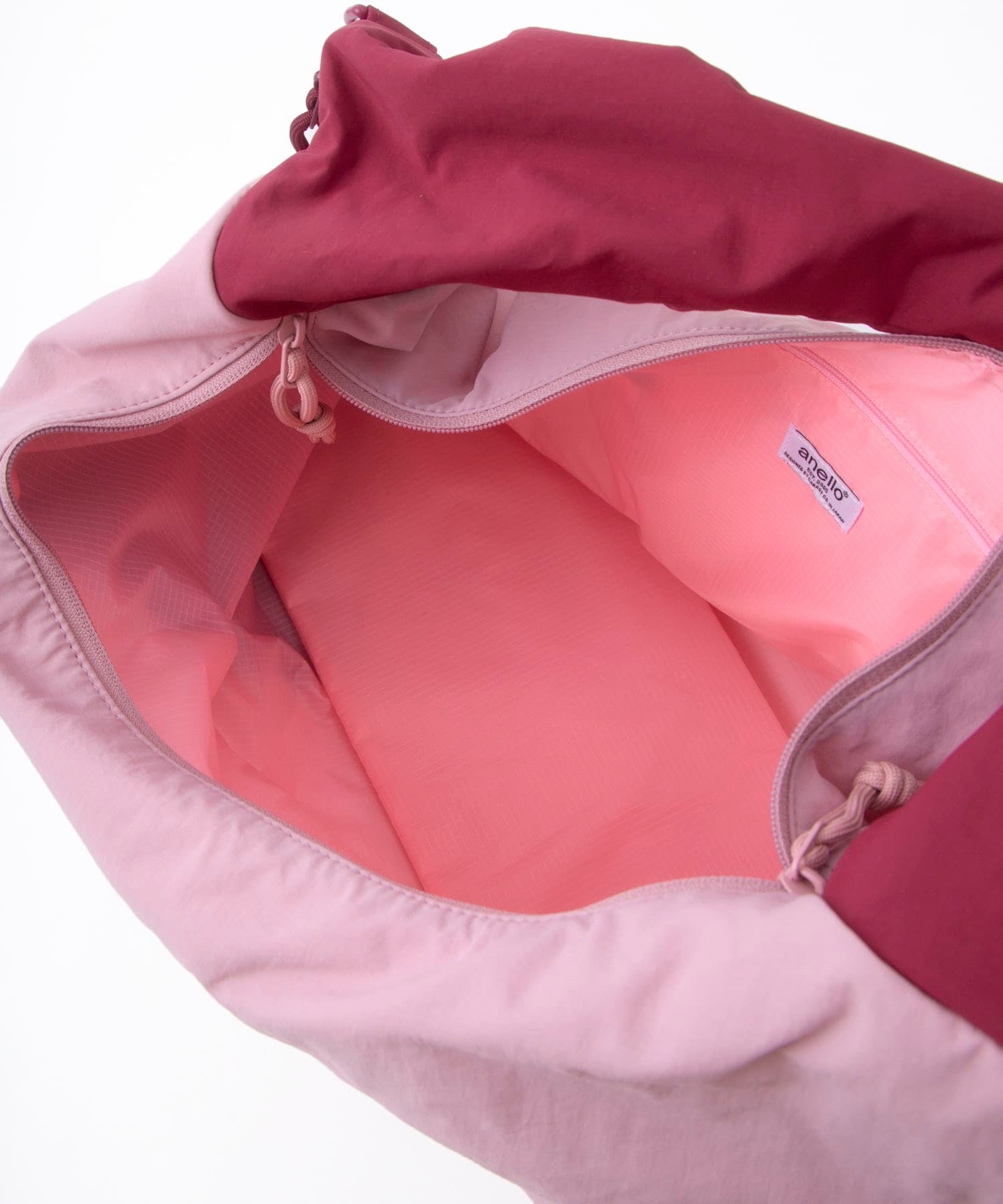 anello MATE トートバッグ A4収納 軽量 両面撥水 AIY0212 ピンク