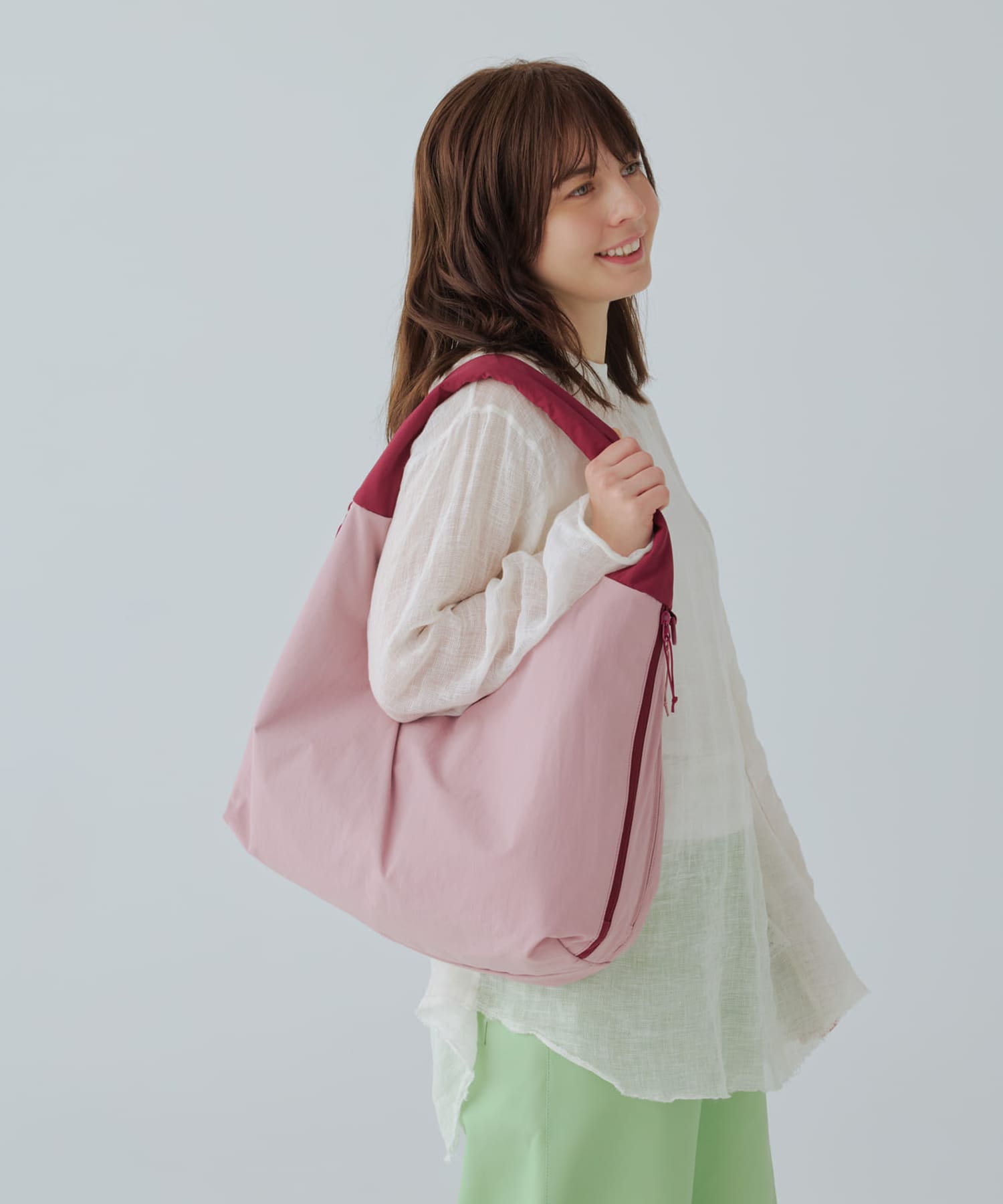 anello MATE トートバッグ A4収納 軽量 両面撥水 AIY0212