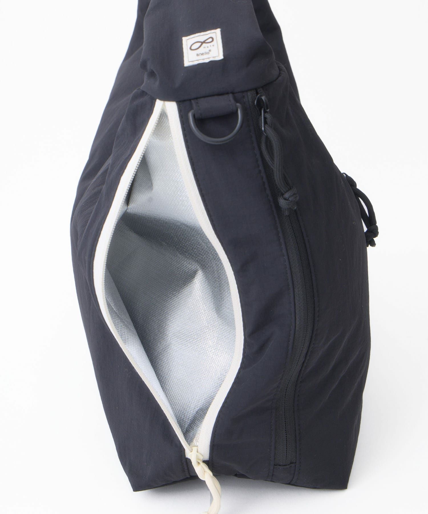 anello MATE BIGトートバッグ トートバッグ 大容量 A4収納 軽量 両面撥水 AIY0213 ブラック