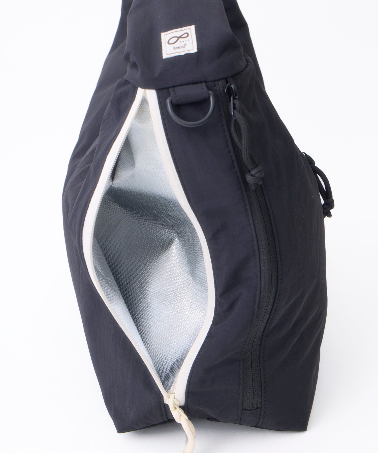 anello MATE BIGトートバッグ トートバッグ 大容量 A4収納 軽量 両面撥水 AIY0213 ブラック