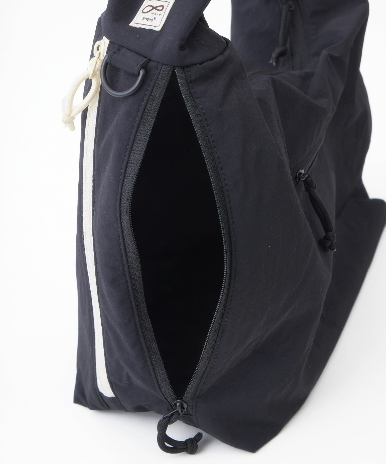 anello MATE BIGトートバッグ トートバッグ 大容量 A4収納 軽量 両面撥水 AIY0213 ブラック