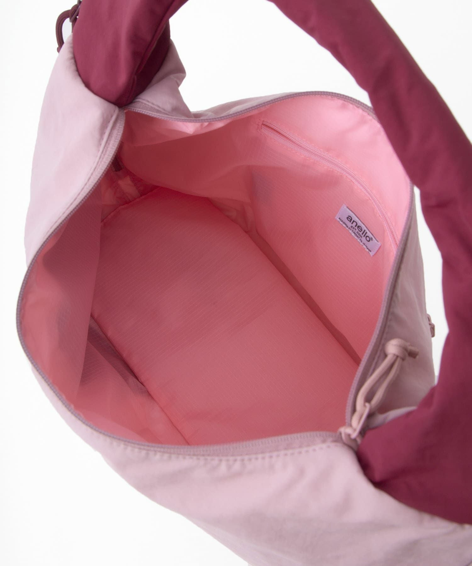 anello MATE BIGトートバッグ トートバッグ 大容量 A4収納 軽量 両面撥水 AIY0213 ピンク