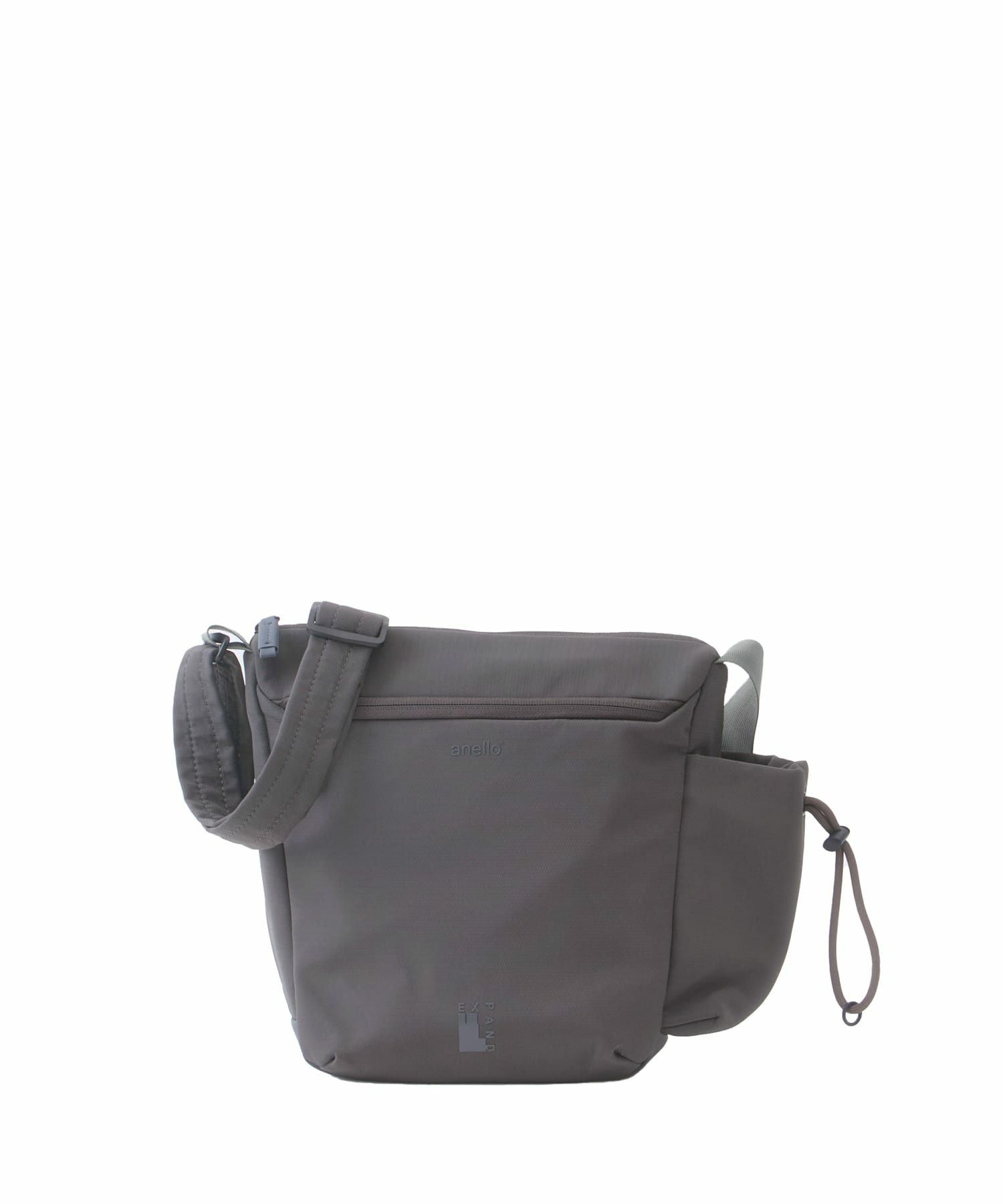 anello ショルダーバッグ 両面撥水 A5収納 JASPER ATB5141 グレー