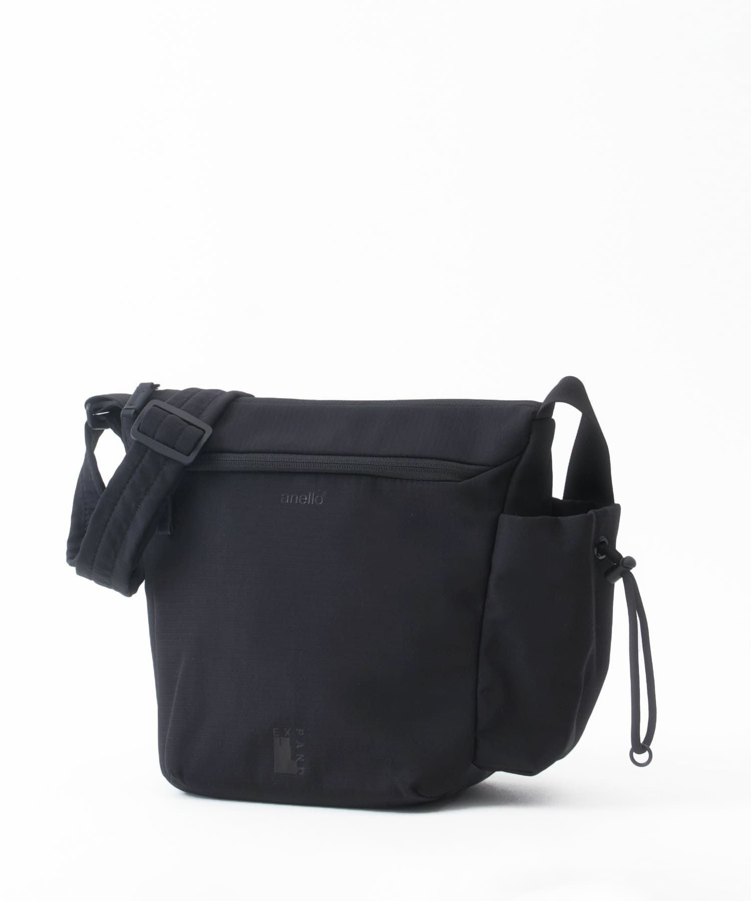 anello ショルダーバッグ 両面撥水 A5収納 JASPER ATB5141 ブラック