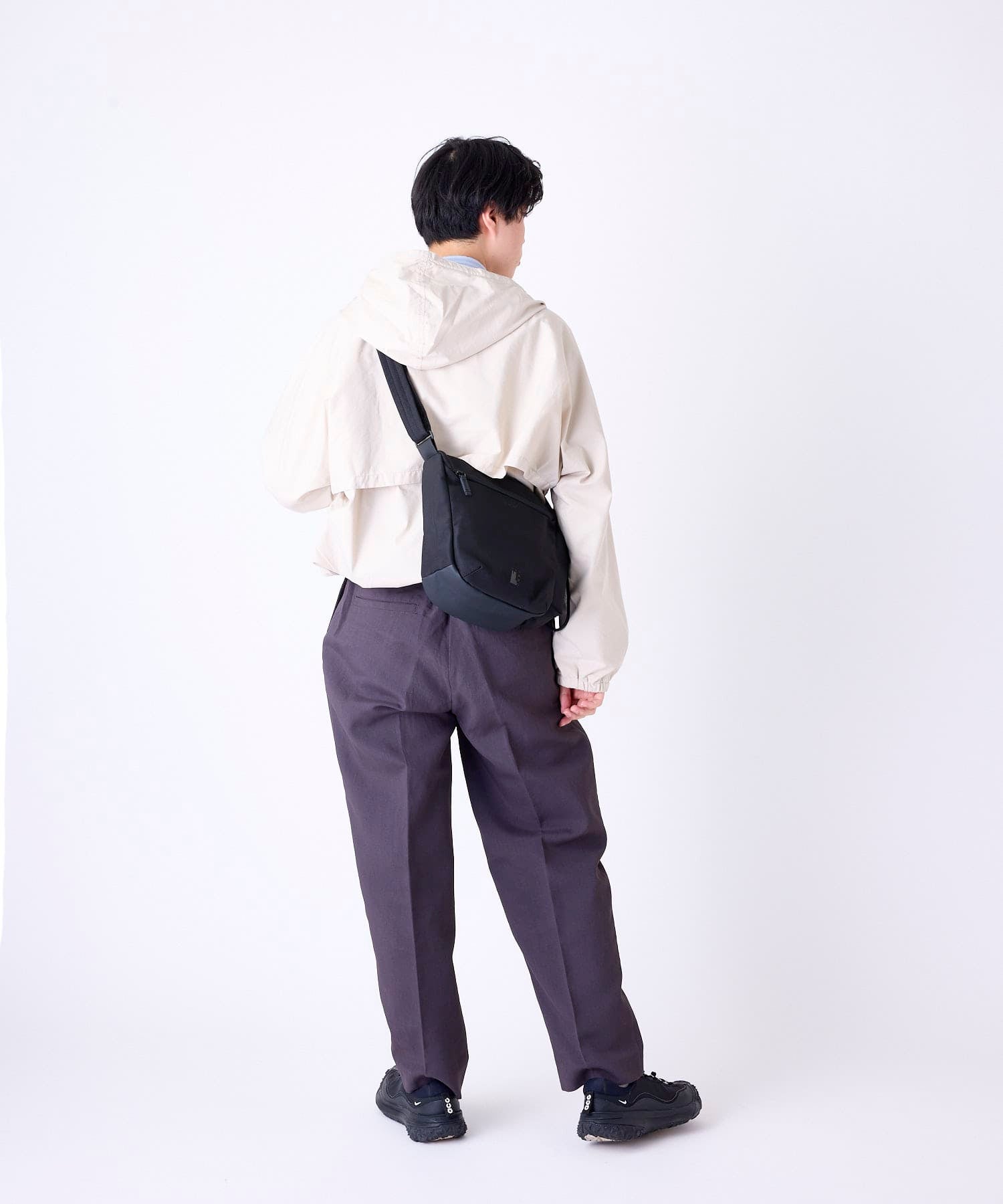 anello ショルダーバッグ JASPER｜270g 両面撥水 旅行・街歩き A5収納