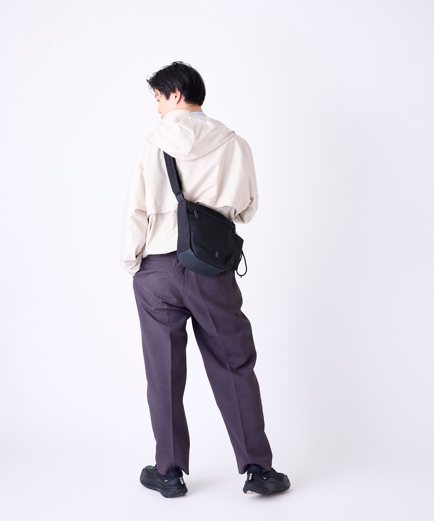 anello ショルダーバッグ JASPER｜270g 両面撥水 旅行・街歩き A5収納