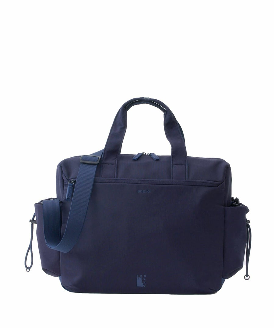anello ボストンバッグ 両面撥水 キャリーオン JASPER ATB5142 ネイビー