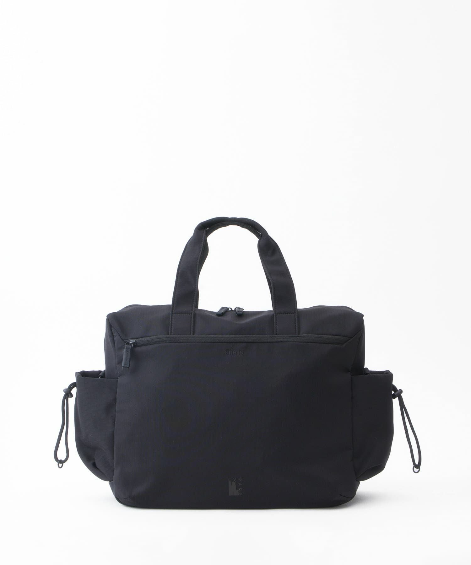 anello ボストンバッグ 両面撥水 キャリーオン JASPER ATB5142 ブラック