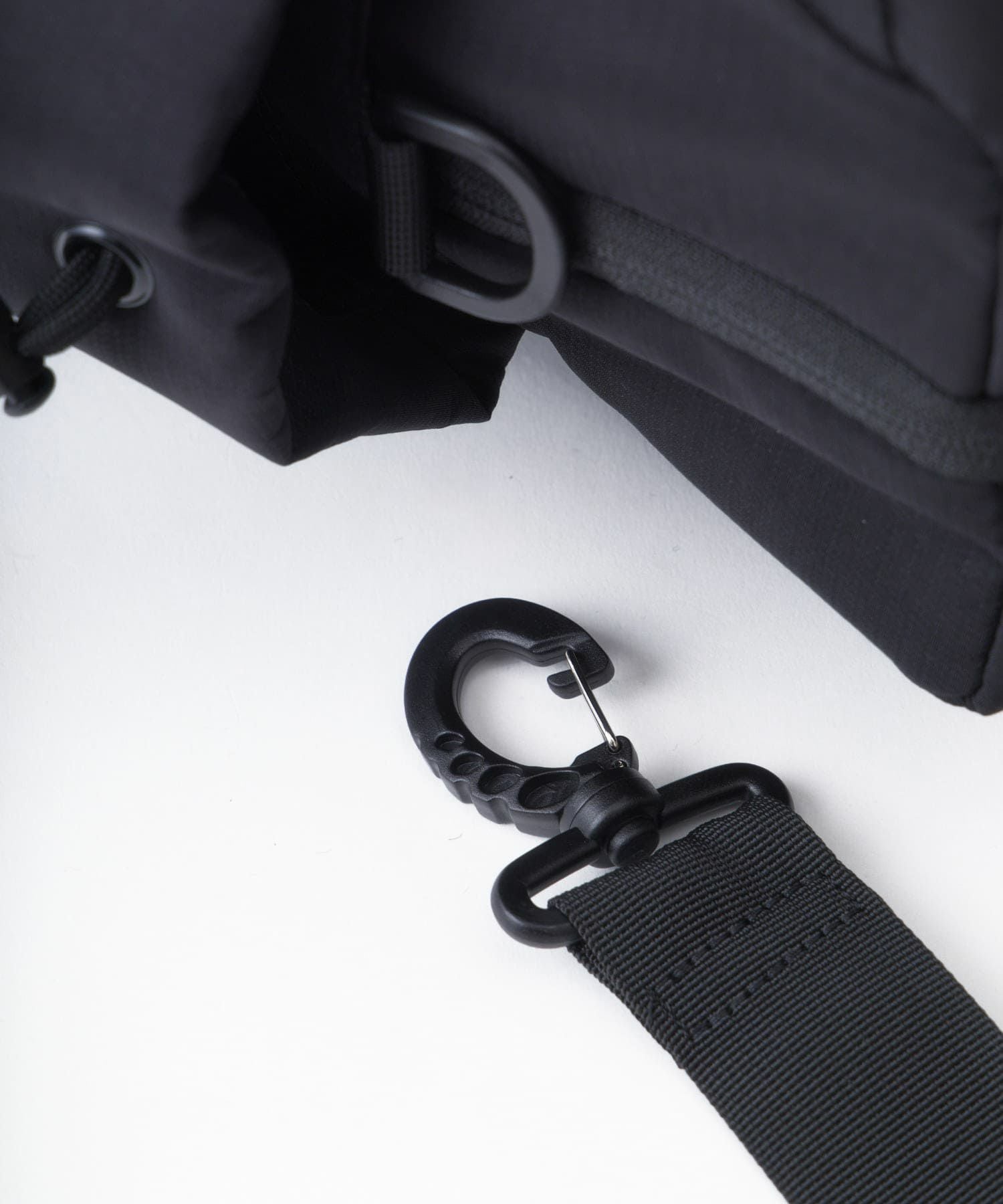 anello ボストンバッグ 両面撥水 キャリーオン JASPER ATB5142 ブラック