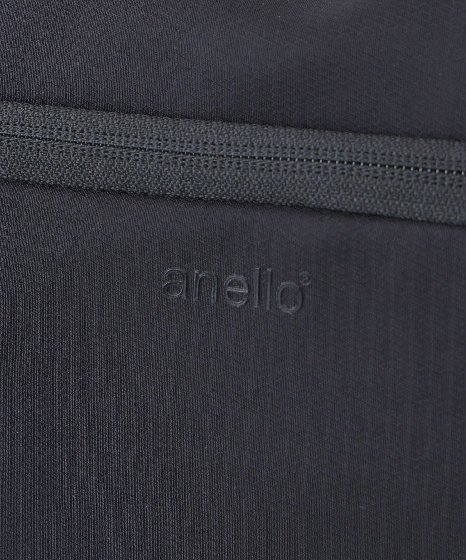 anello ボストンバッグ 両面撥水 キャリーオン JASPER ATB5142 ブラック