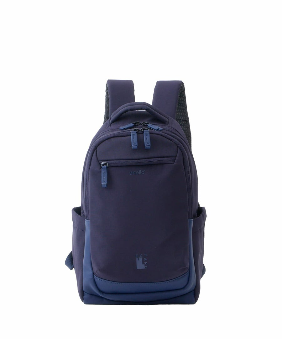 anello リュック バックパック PC収納 A4収納 両面撥水 JASPER ATB5143 ネイビー