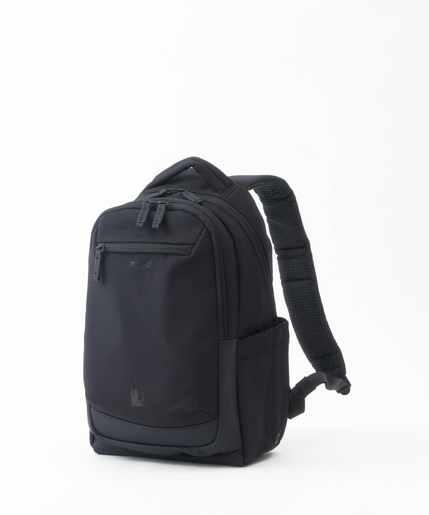 anello リュック バックパック PC収納 A4収納 両面撥水 JASPER ATB5143 ブラック