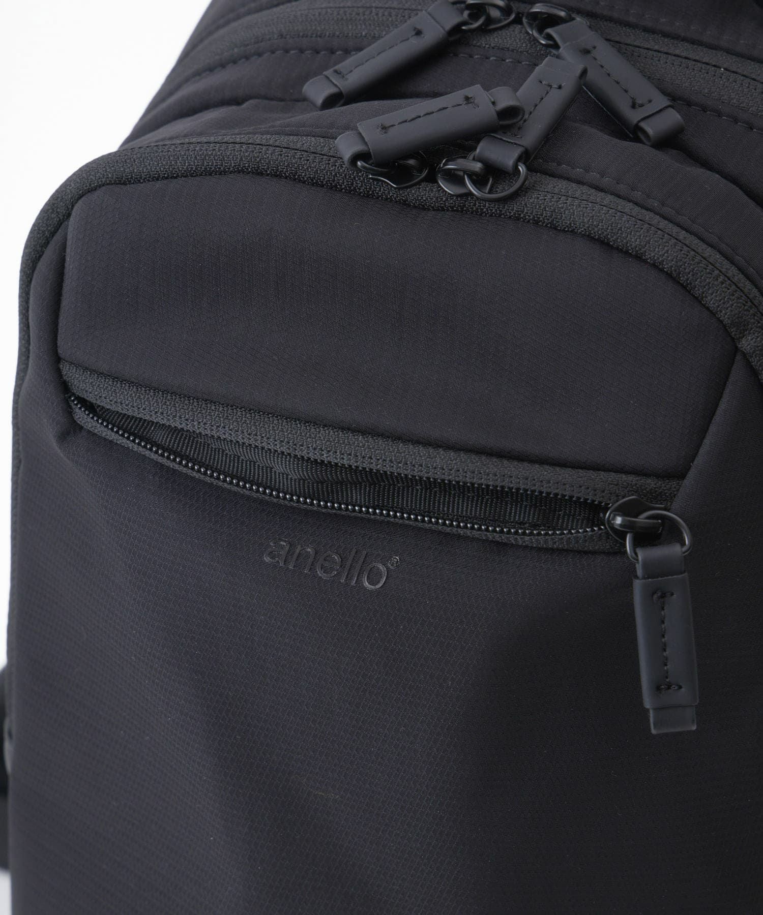 anello リュック バックパック PC収納 A4収納 両面撥水 JASPER ATB5143 ブラック