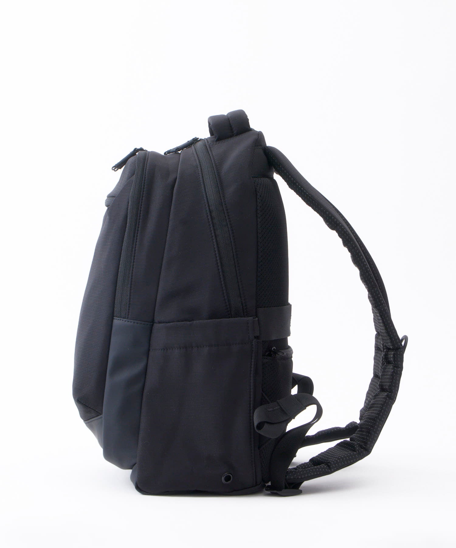 anello リュック バックパック　PC収納 A4収納 両面撥水 キャリーオン JASPERA ATB5144 ブラック