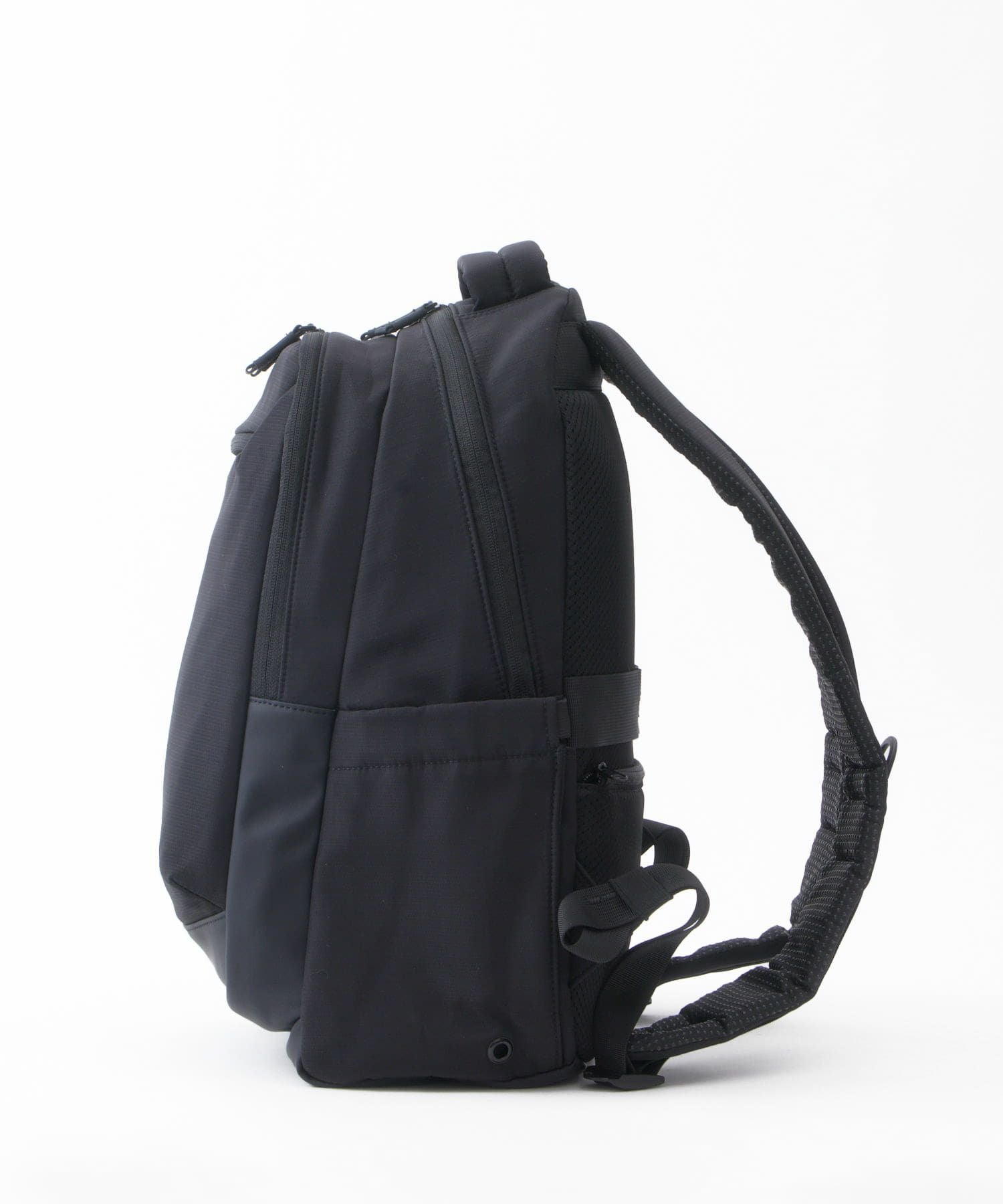 anello リュック バックパック　PC収納 A4収納 両面撥水 キャリーオン JASPERA ATB5144 ブラック