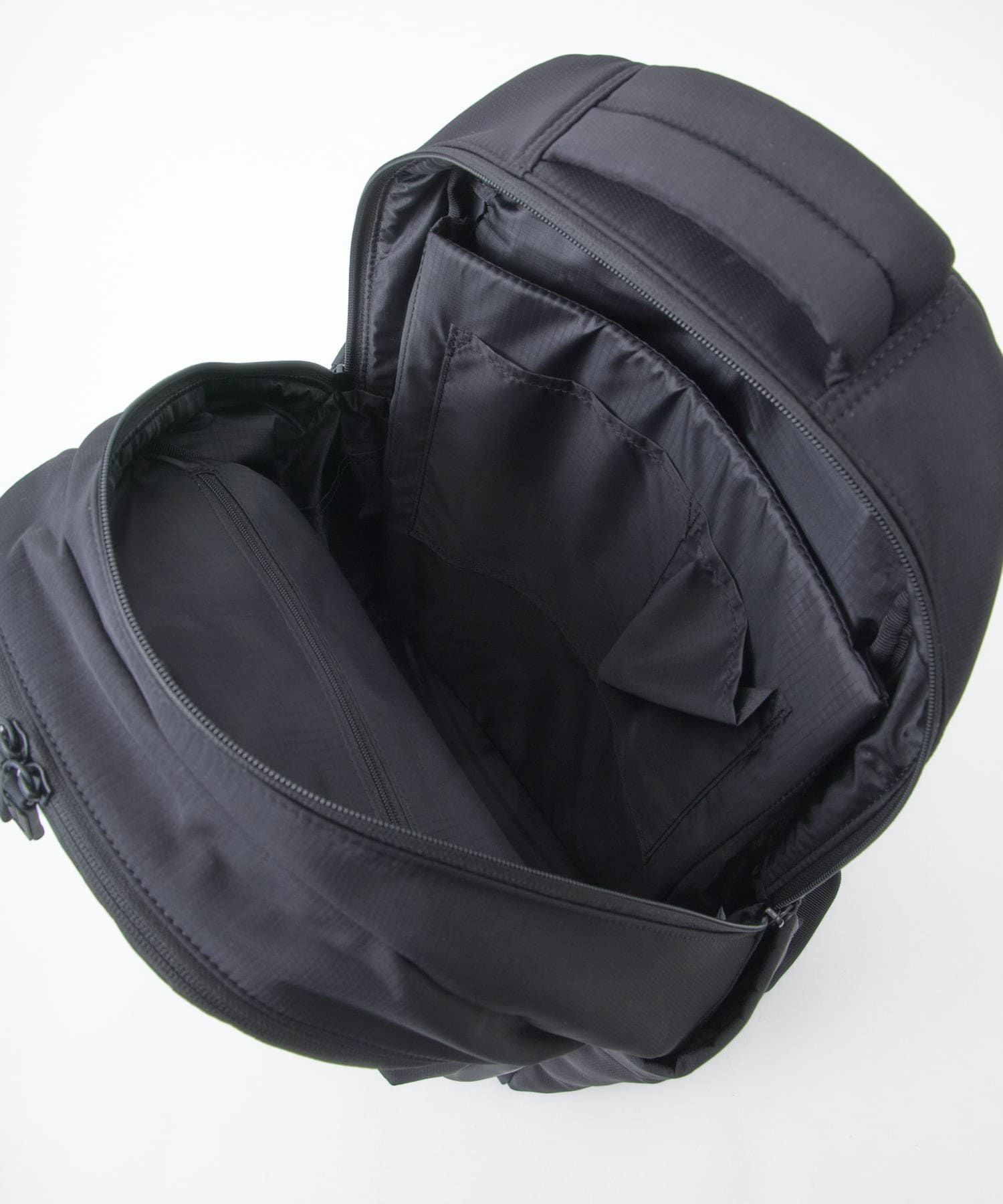 anello リュック バックパック　PC収納 A4収納 両面撥水 キャリーオン JASPERA ATB5144 ブラック