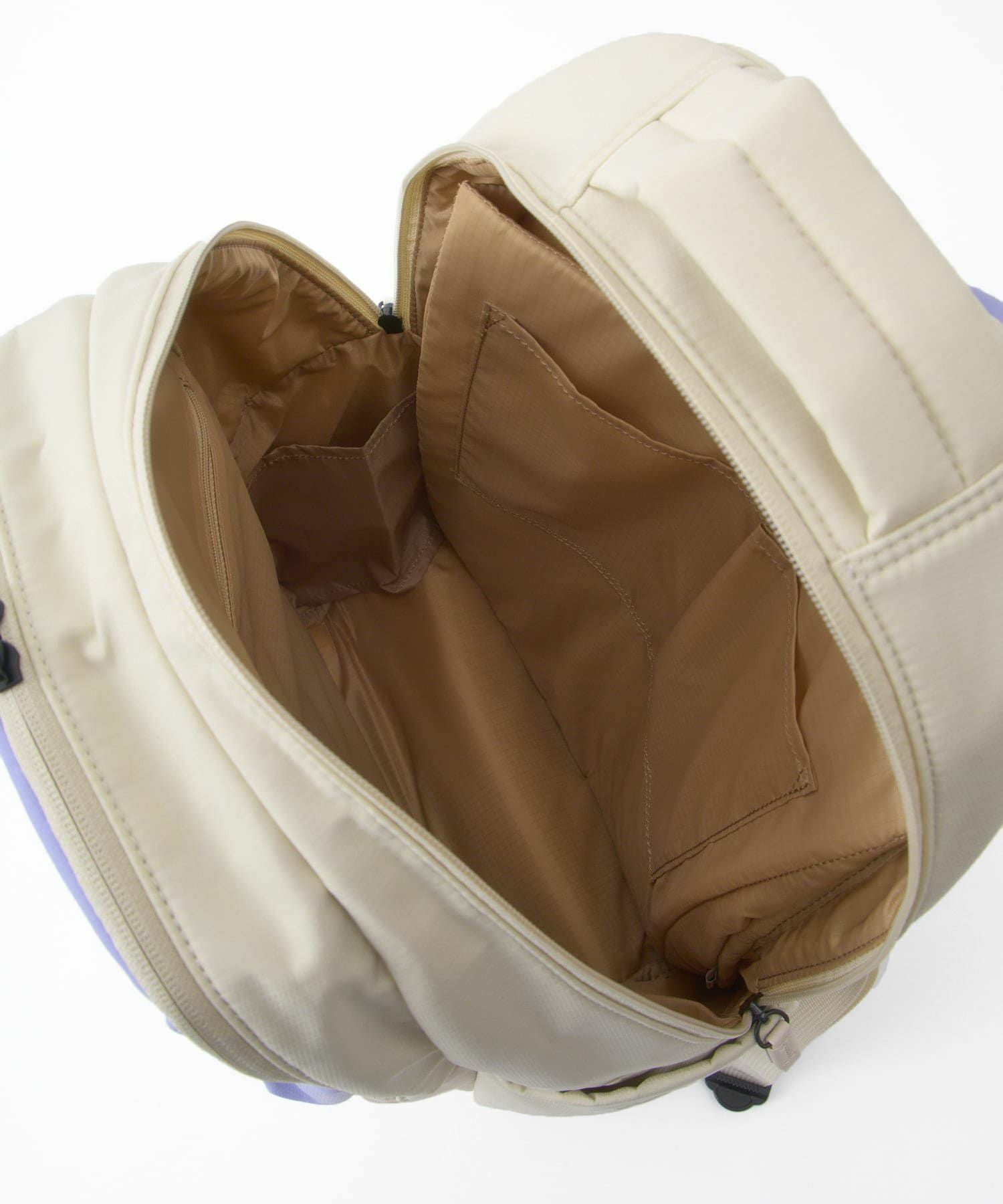 anello リュック バックパック　PC収納 A4収納 両面撥水 キャリーオン JASPERA ATB5144 ラベンダー