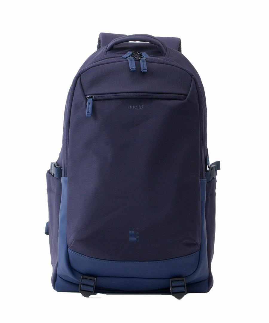 anello リュック バックパック PC収納 A4収納 両面撥水 キャリーオン JASPERA ATB5146 ネイビー