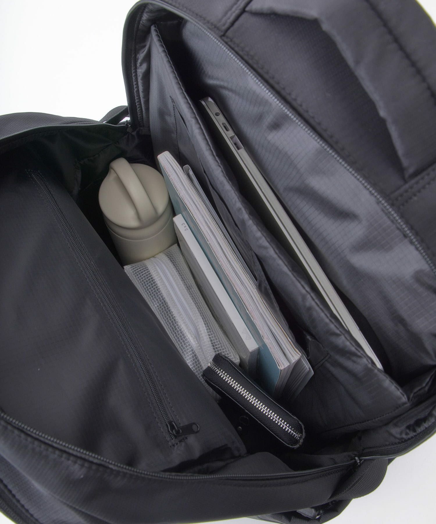 anello リュック バックパック PC収納 A4収納 両面撥水 キャリーオン JASPERA ATB5146 ブラック