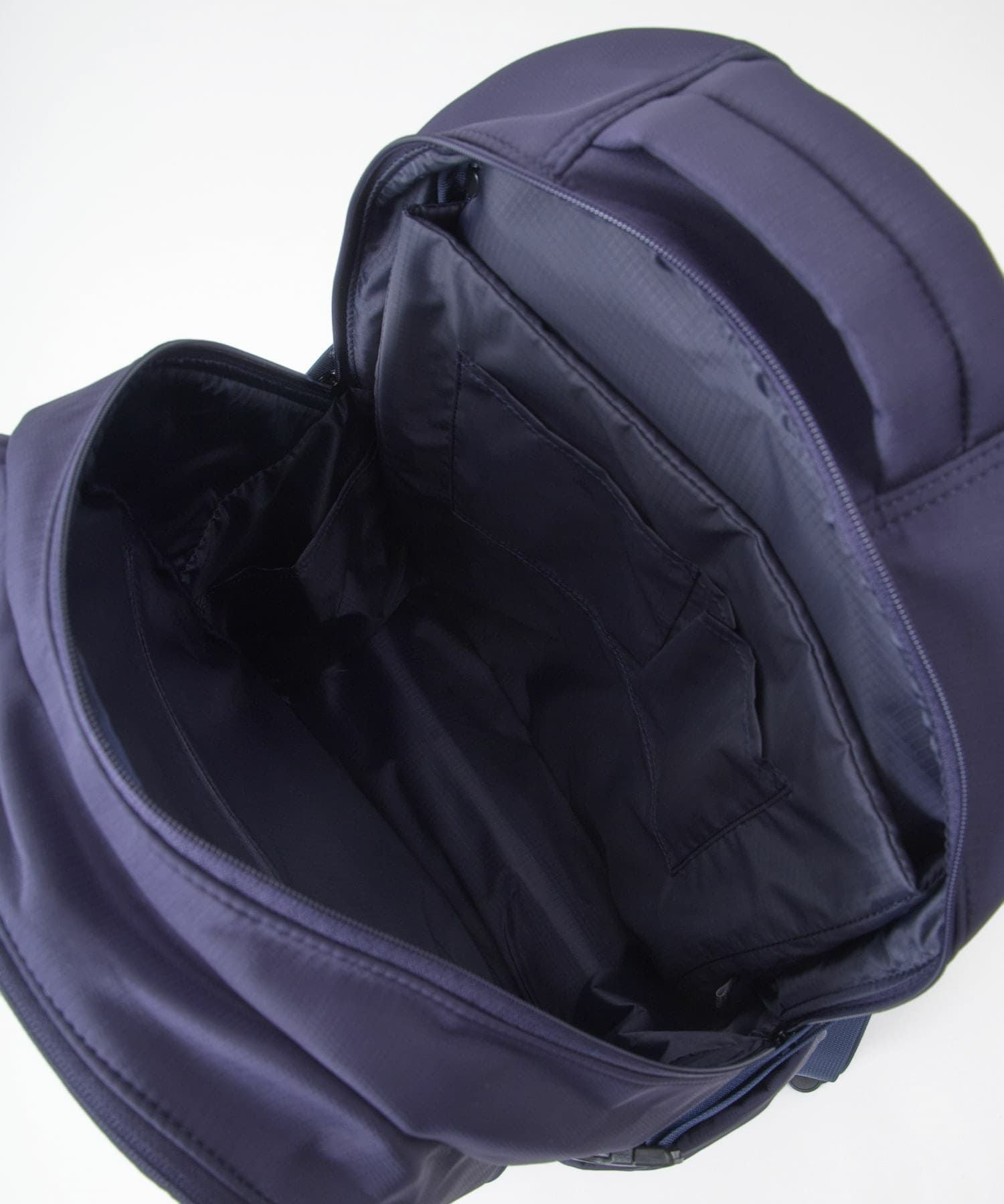 anello リュック バックパック PC収納 A4収納 両面撥水 キャリーオン JASPERA ATB5146 ネイビー