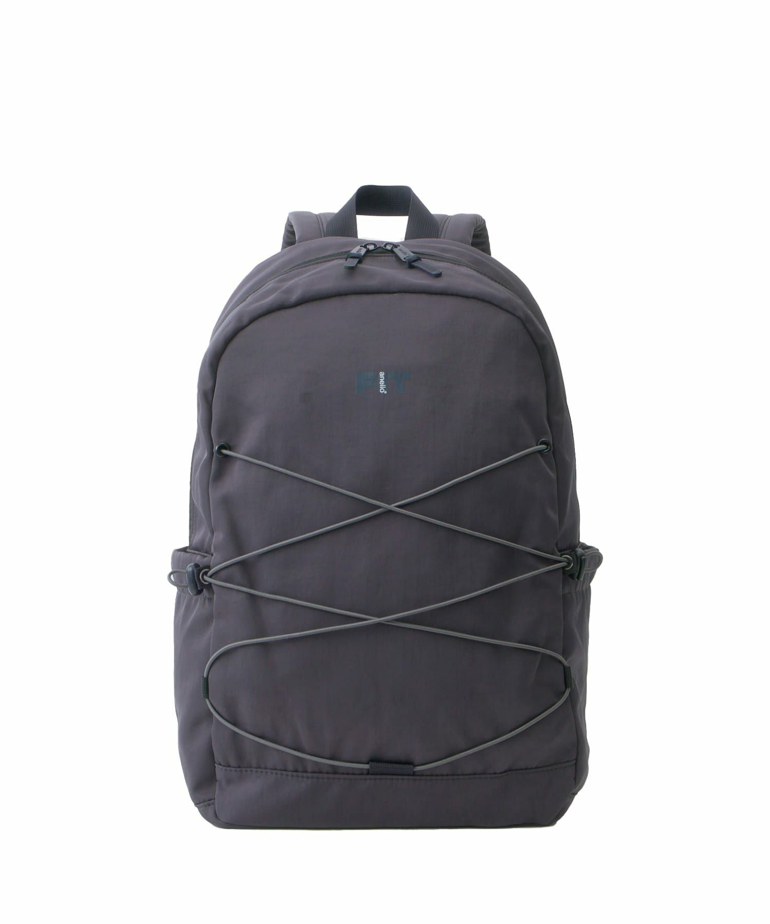anello FIT FLOOP バックパック リュック A4収納 両面撥水 ATR0401 ダークグレー