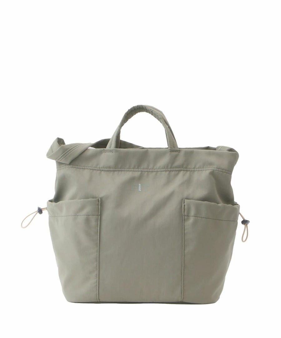 anello FIT FLOOP ショルダーバッグ A4 両面撥水 ATR0402 グレーベージュ