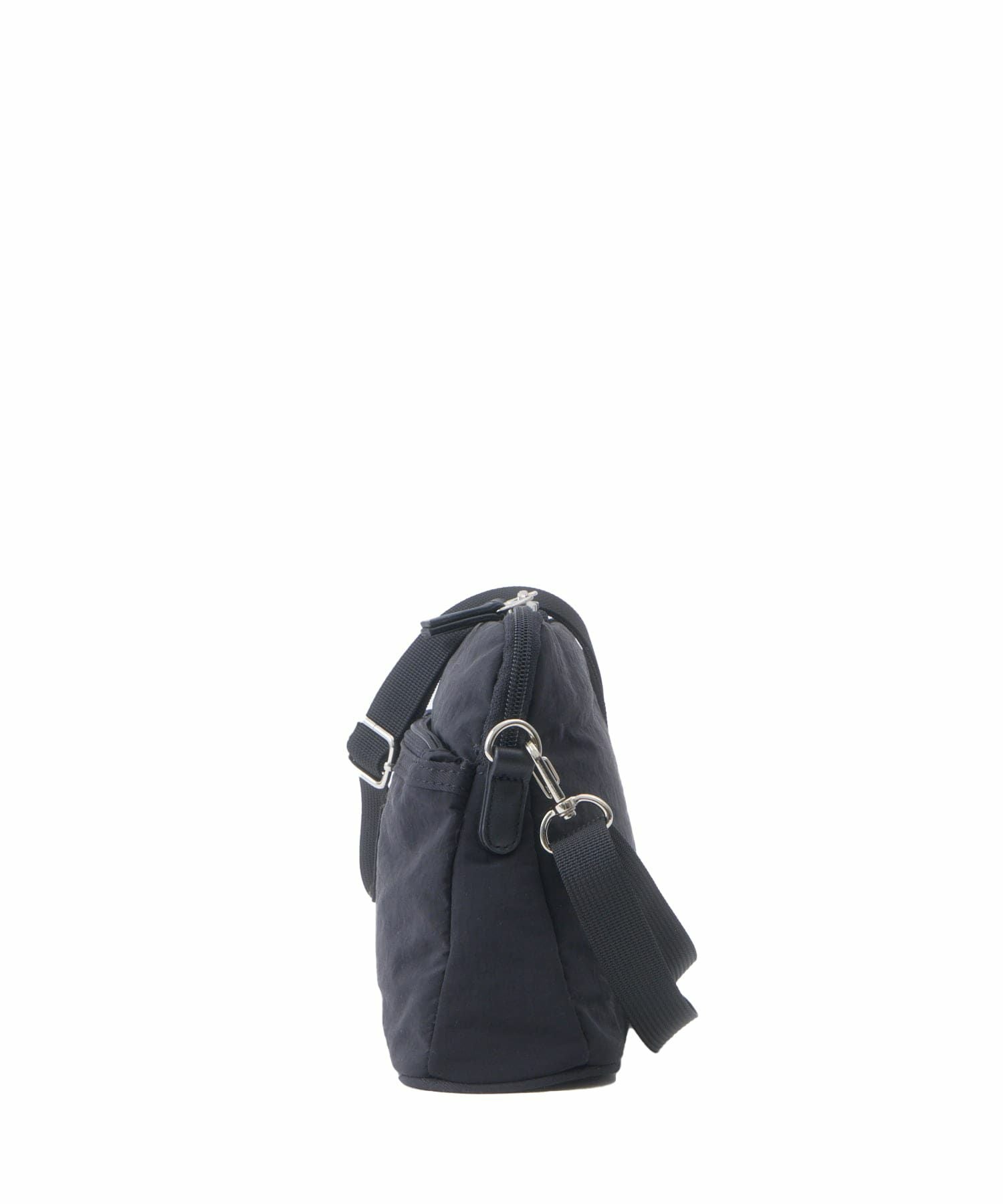 anelloGRANDE ショルダーバッグ ２WAY  撥水 軽量 ポーチ型  GHM1061 ブラック