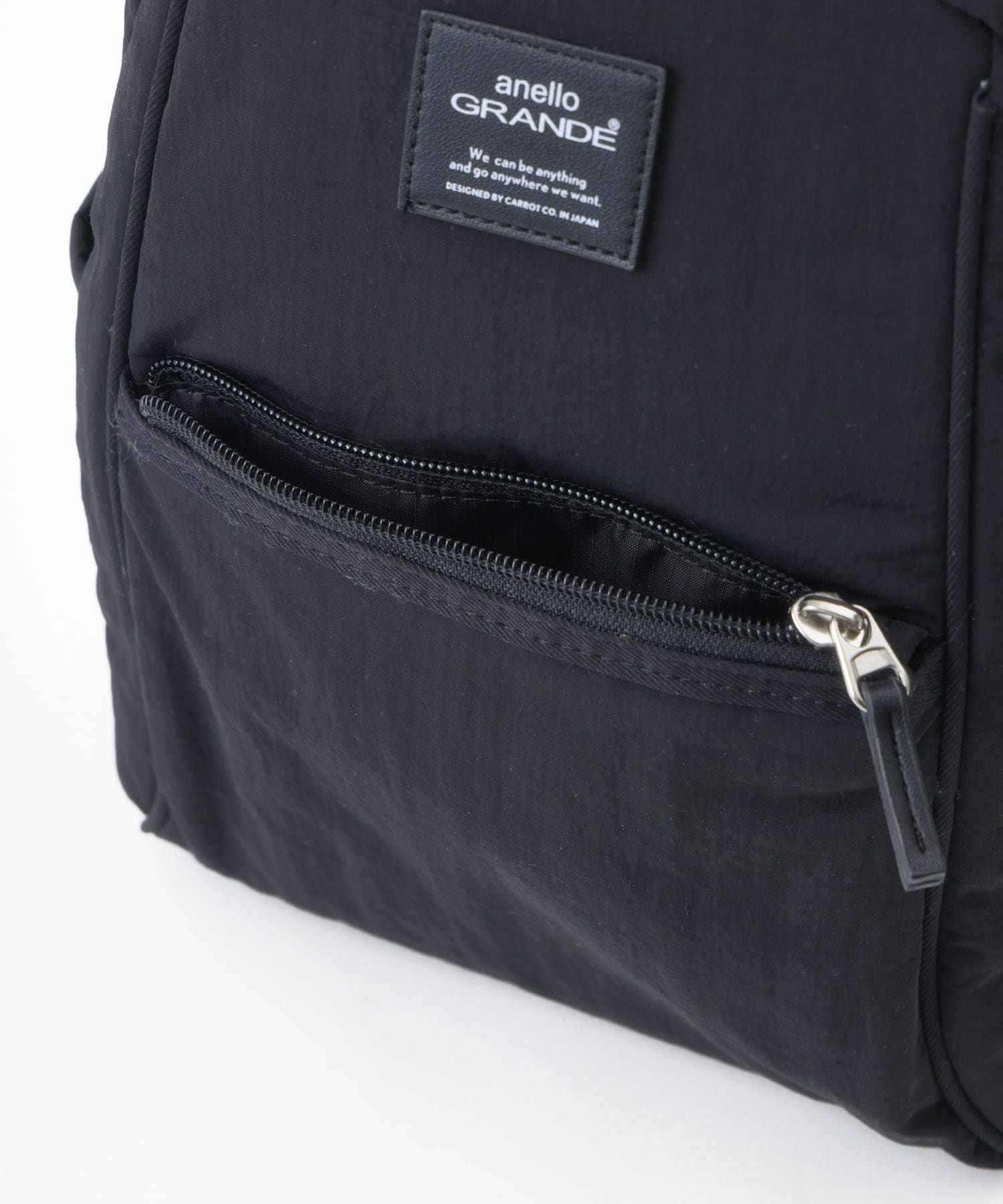 anelloGRANDE リュック ミニリュック 軽量 撥水 GHM1063 ブラック