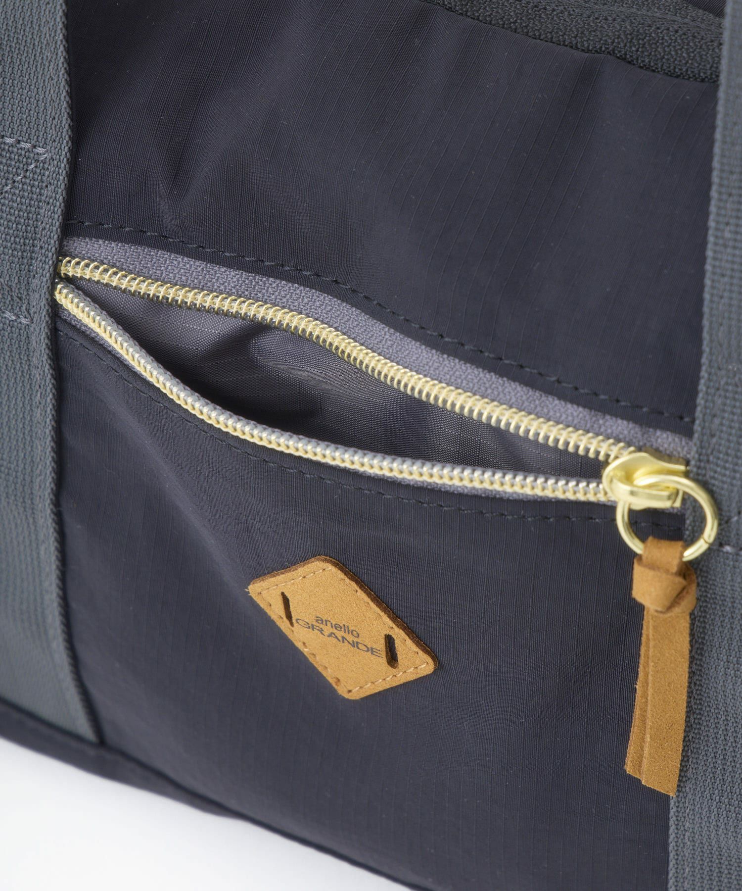 anelloGRANDE ショルダーバッグ ２WAY A5収納 軽量 撥水 RETROPOP GTM1071 ブラック