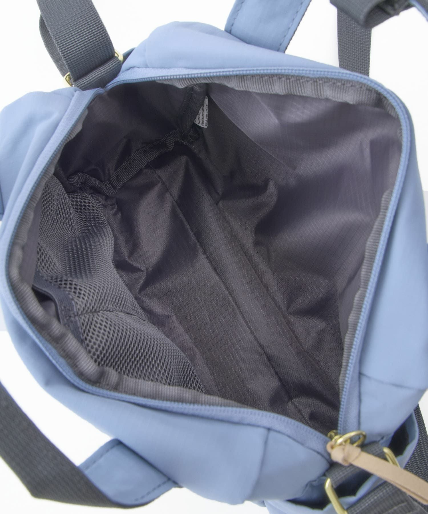 anelloGRANDE ショルダーバッグ ２WAY A5収納 軽量 撥水 RETROPOP GTM1071 ブルーグレー