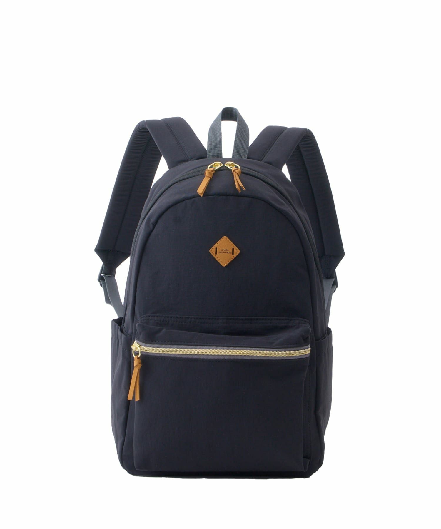 anelloGRANDE リュック バックパック A4収納 軽量 撥水 RETROPOP GTM1074 ブラック