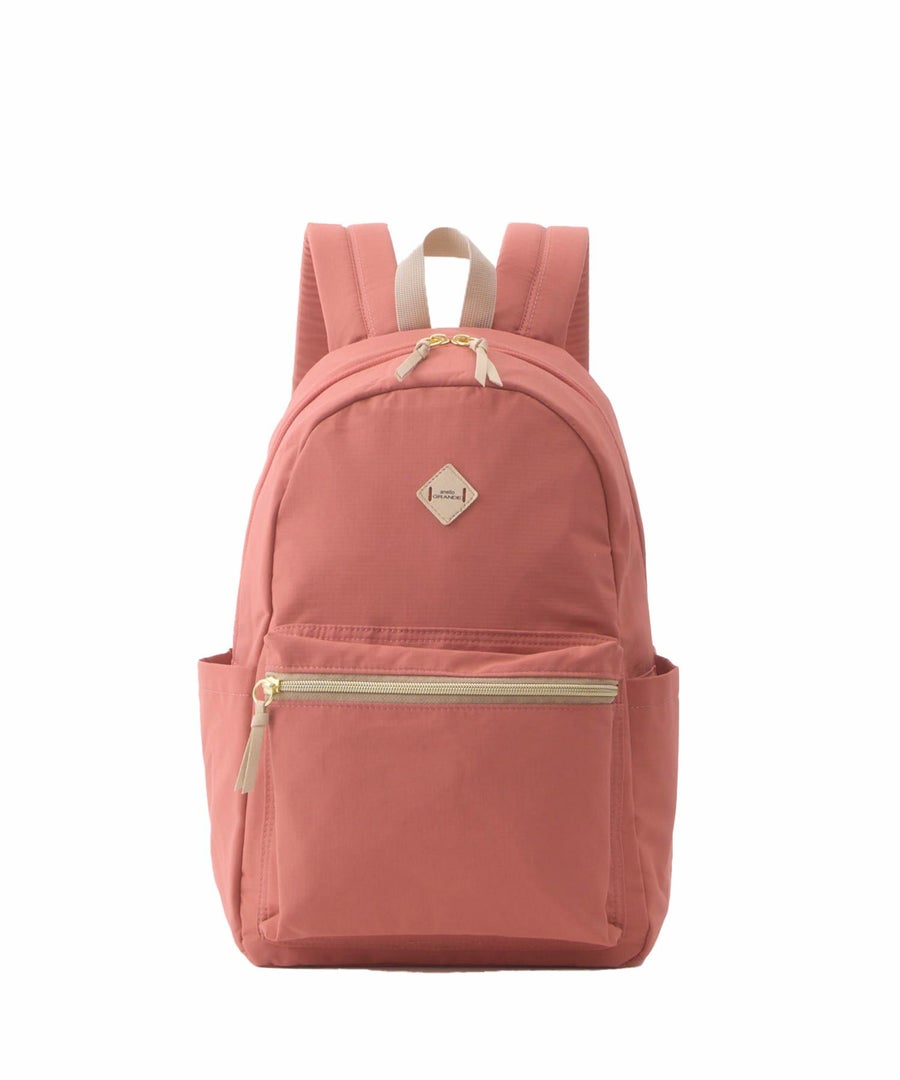 anelloGRANDE リュック バックパック A4収納 軽量 撥水 RETROPOP GTM1074 ダークオレンジ