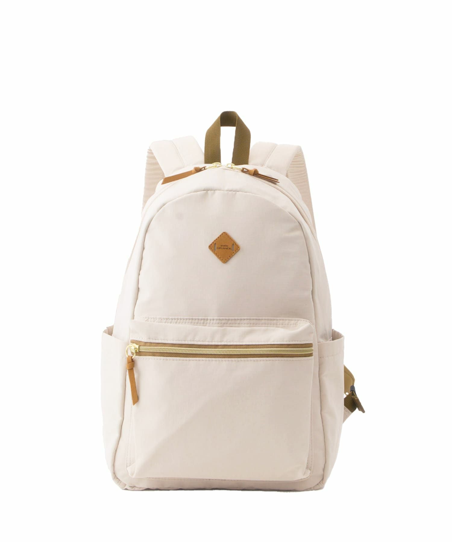 anelloGRANDE リュック バックパック A4収納 軽量 撥水 RETROPOP GTM1074 ライトベージュ
