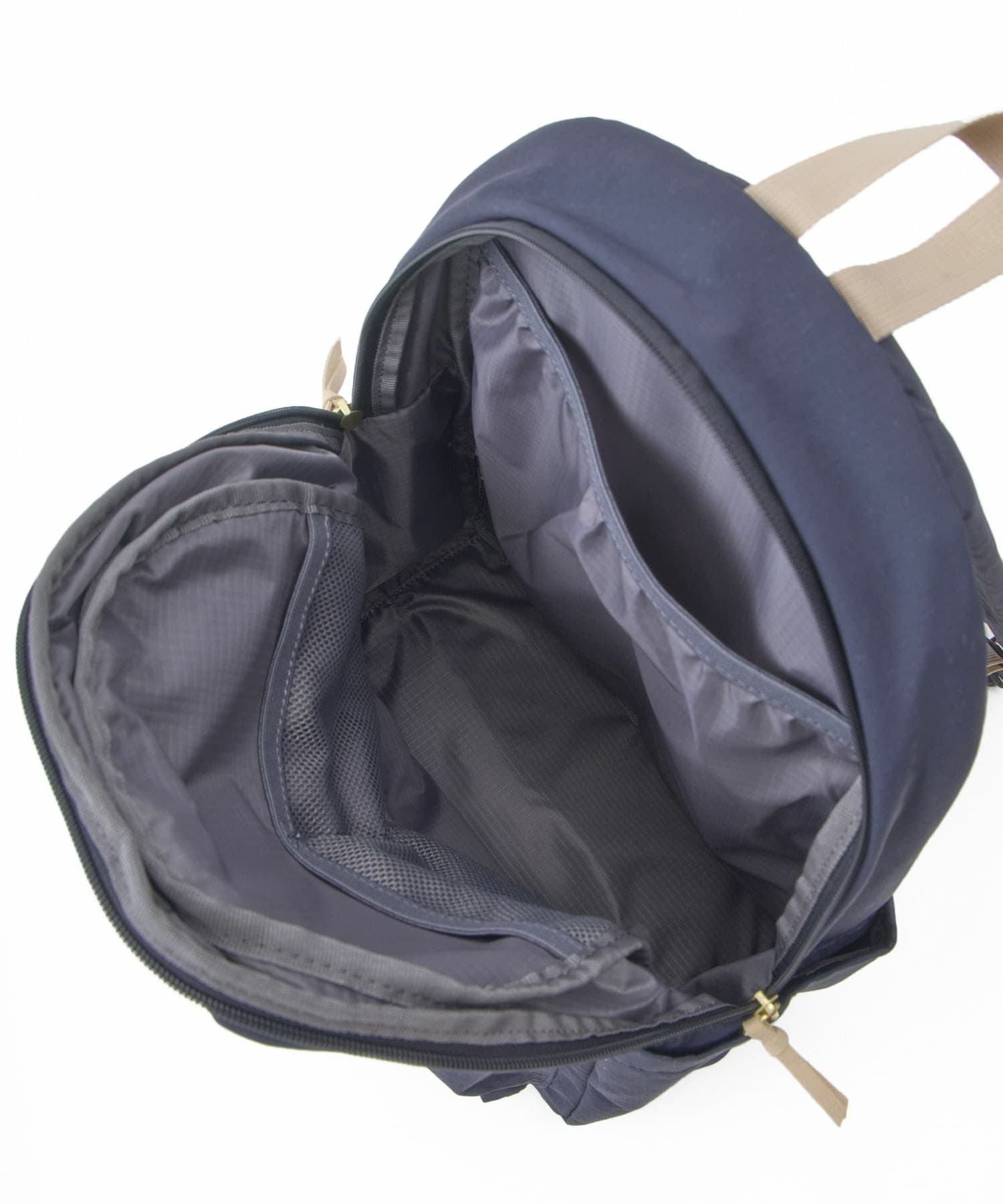 anelloGRANDE リュック バックパック A4収納 軽量 撥水 RETROPOP GTM1074 ネイビー