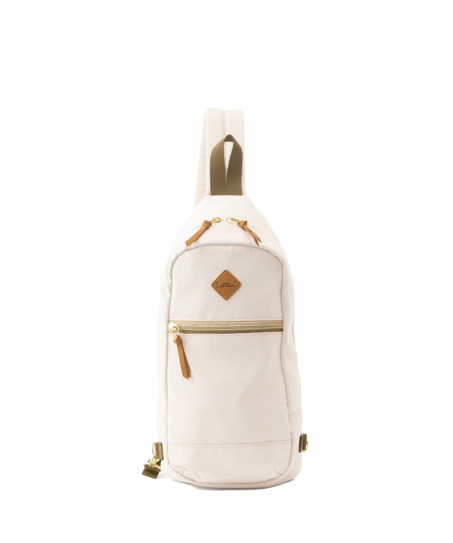 anelloGRANDE クロスボディ A５収納 軽量 撥水 RETROPOP GTM1075 ライトベージュ