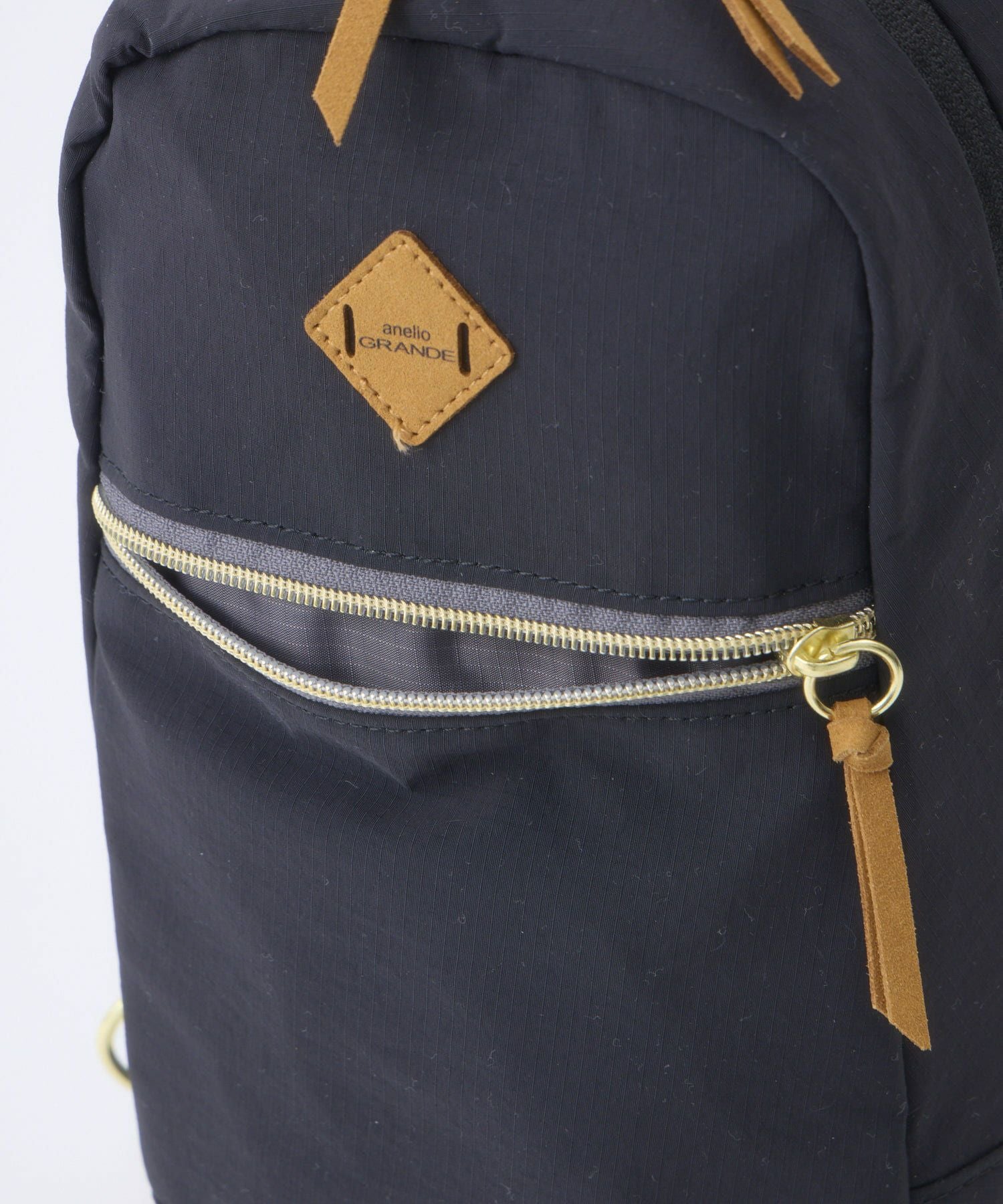 anelloGRANDE クロスボディ A５収納 軽量 撥水 RETROPOP GTM1075 ブラック