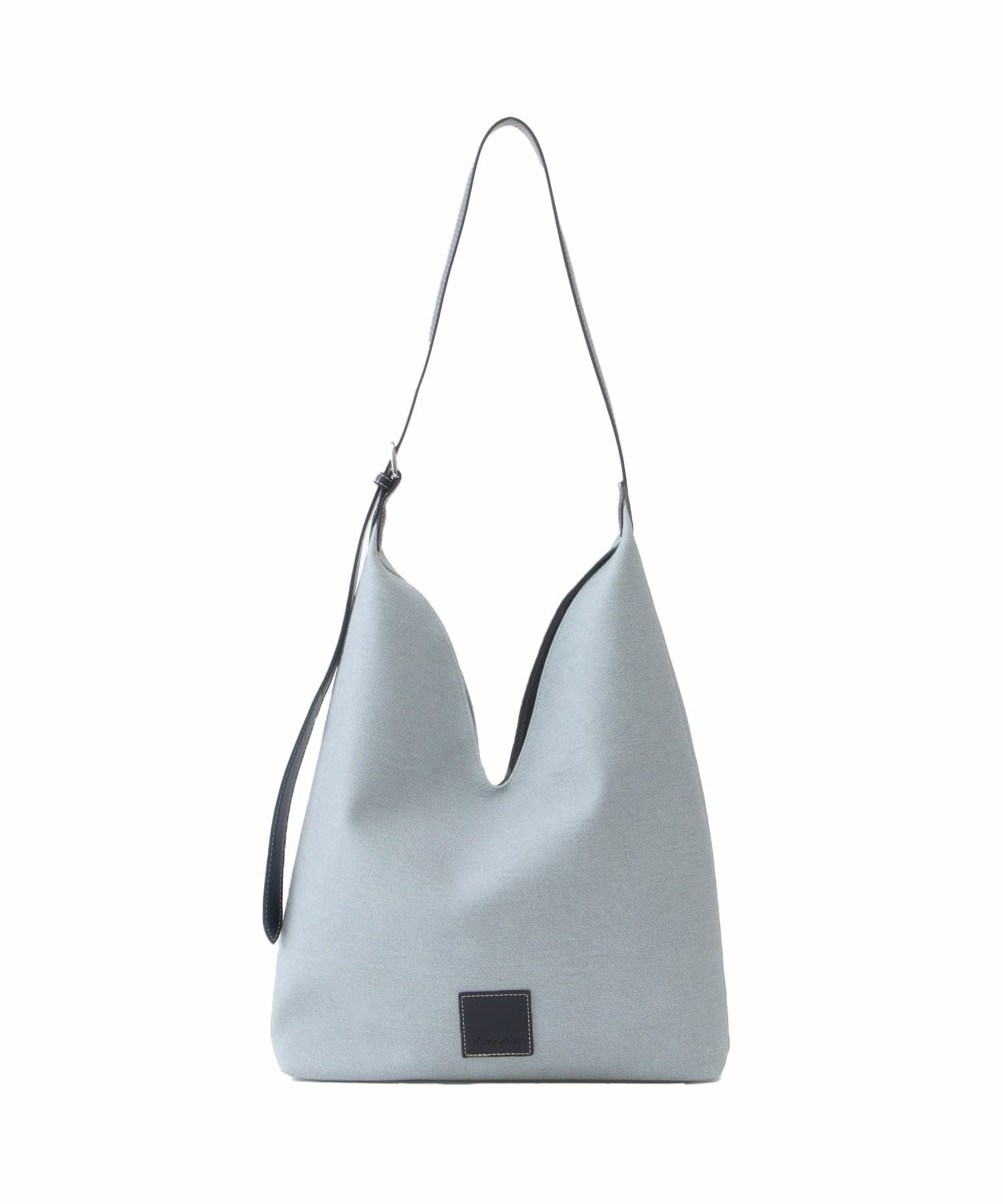 Legato Largo ショルダーバッグ A4収納 V-shaped LG-X0572 配色ブルー