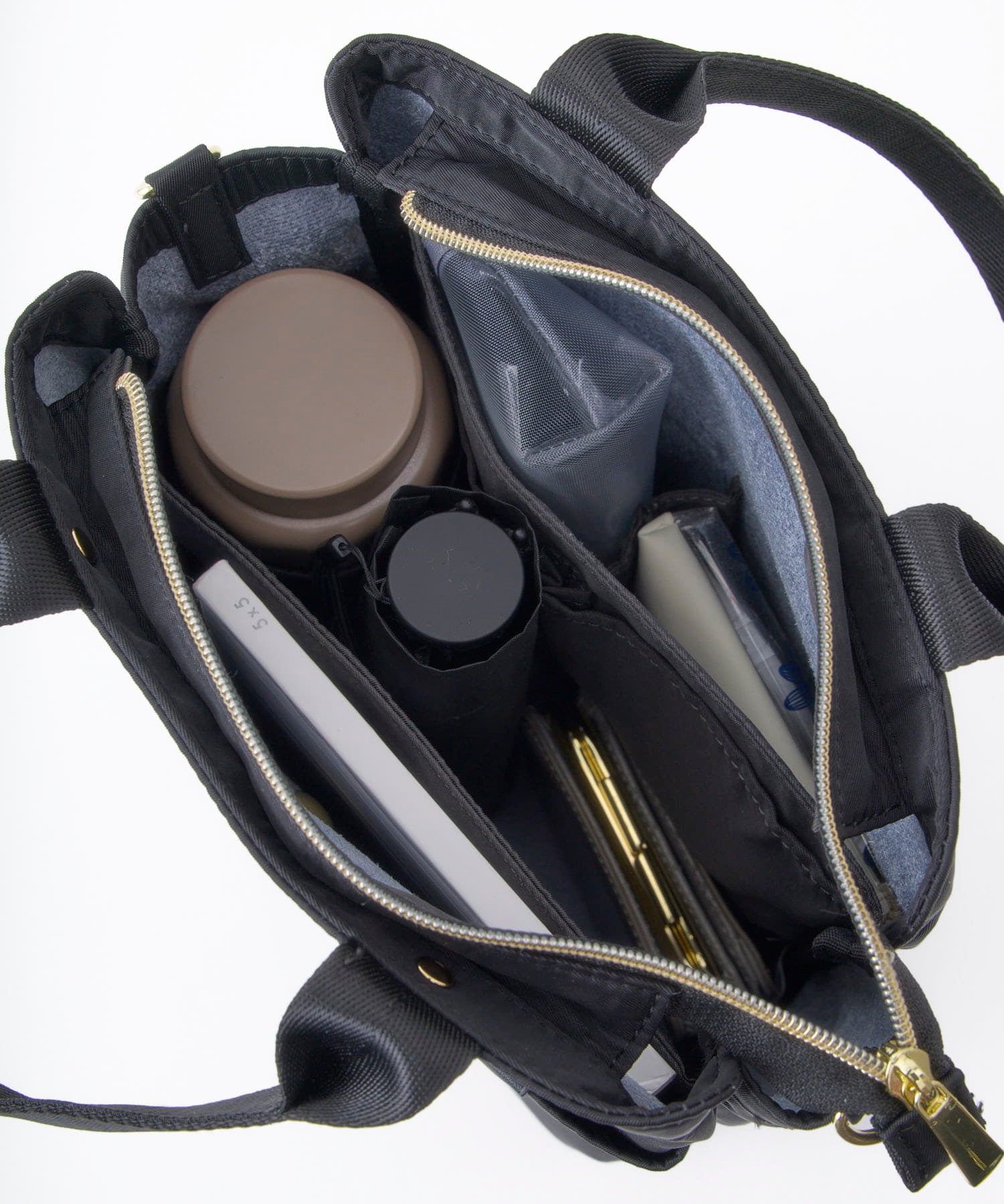 Legato Largo トートバッグ ２WAY A5収納 Stand Style LH-D1581 ブラック