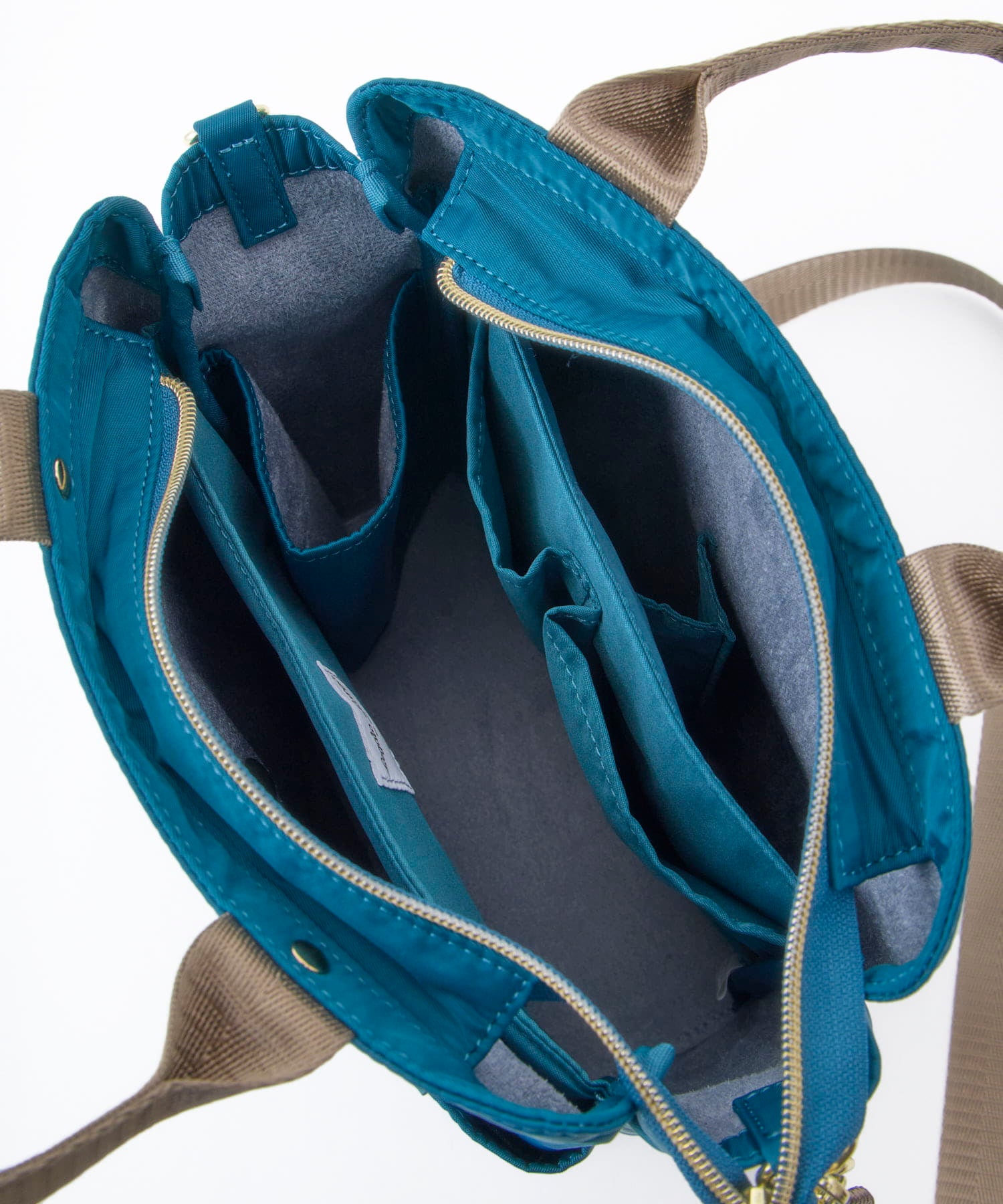 Legato Largo トートバッグ ２WAY A5収納 Stand Style LH-D1581 ターコイズブルー