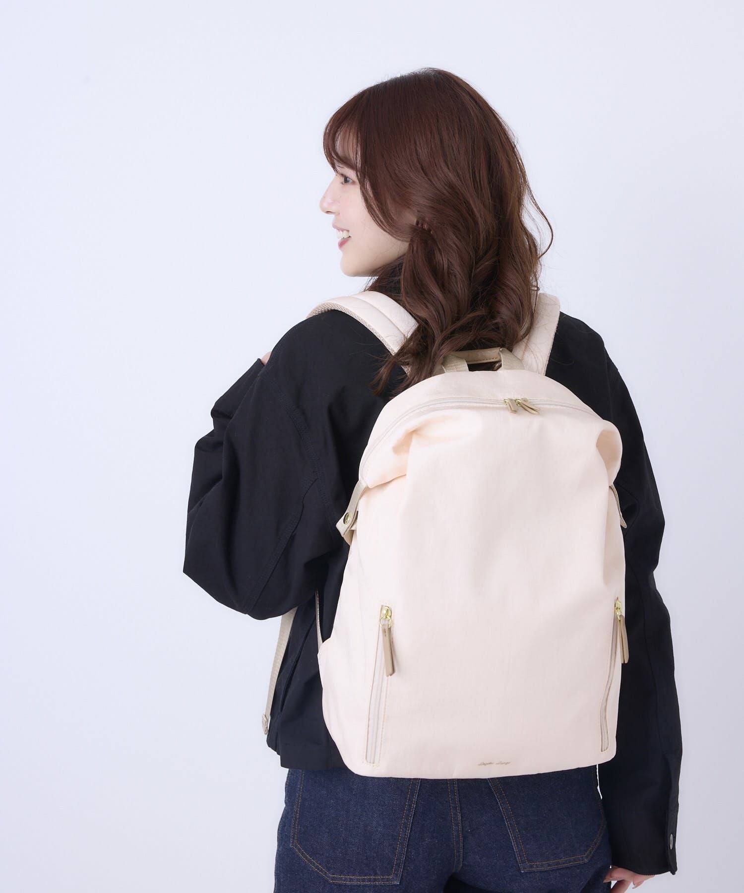 Legato Largo リュック PC収納 撥水 A4収納 Relaxy LH-W0102 ナチュラル