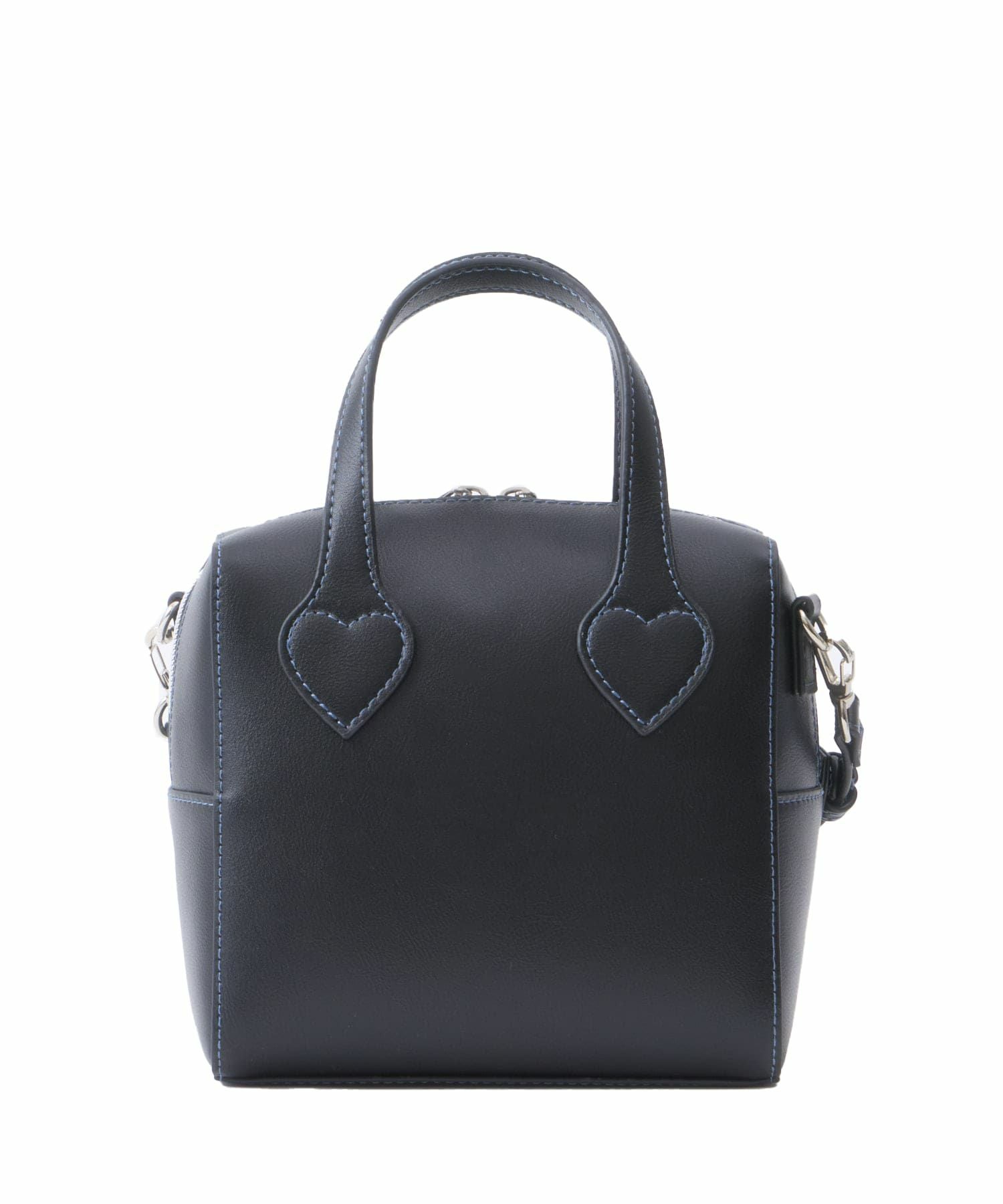 Legato Largo ショルダーバッグ ２WAY 軽量 ハートステッチ LH-W0133 ブラック