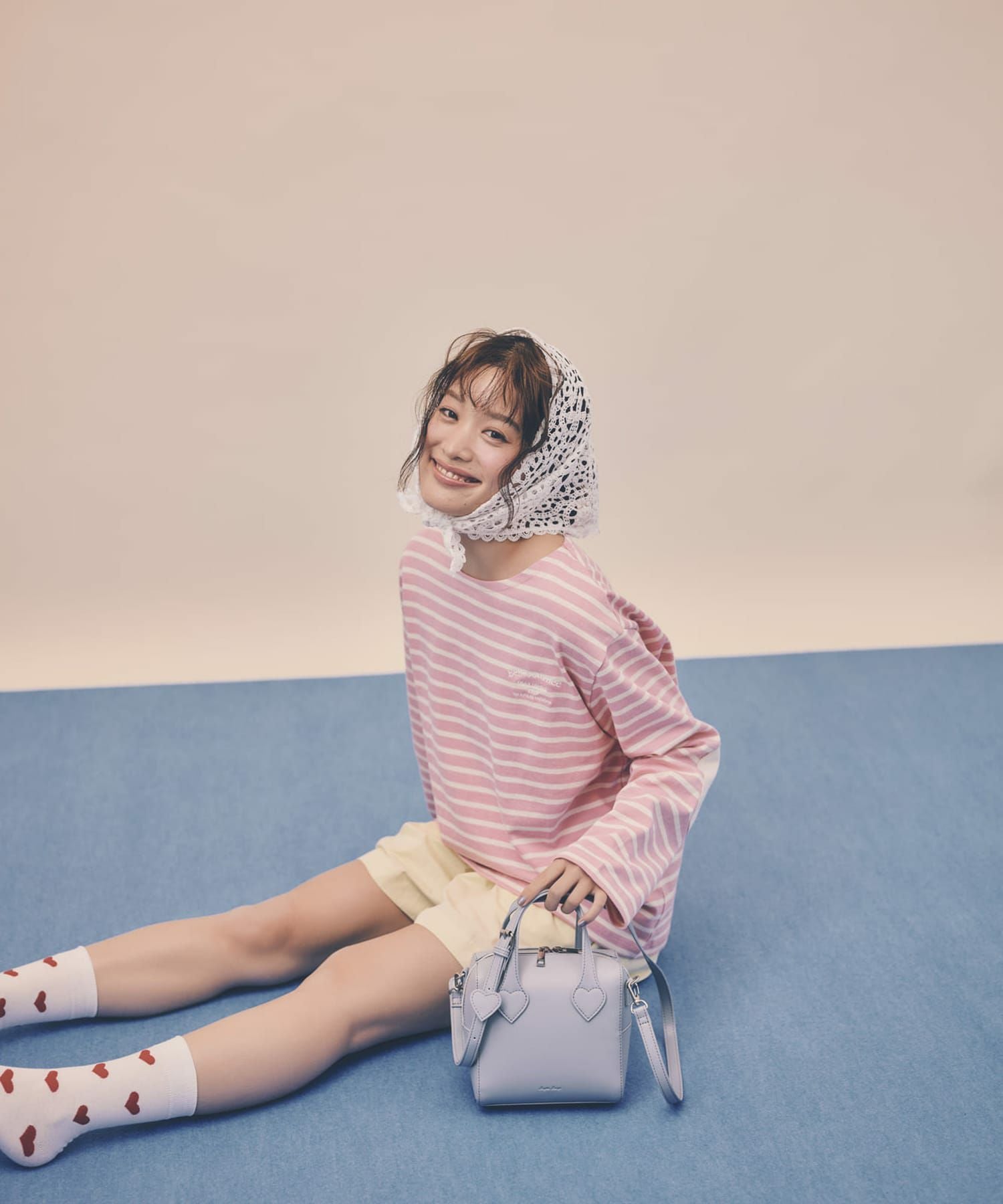 Legato Largo ショルダーバッグ ２WAY 軽量 ハートステッチ LH-W0133