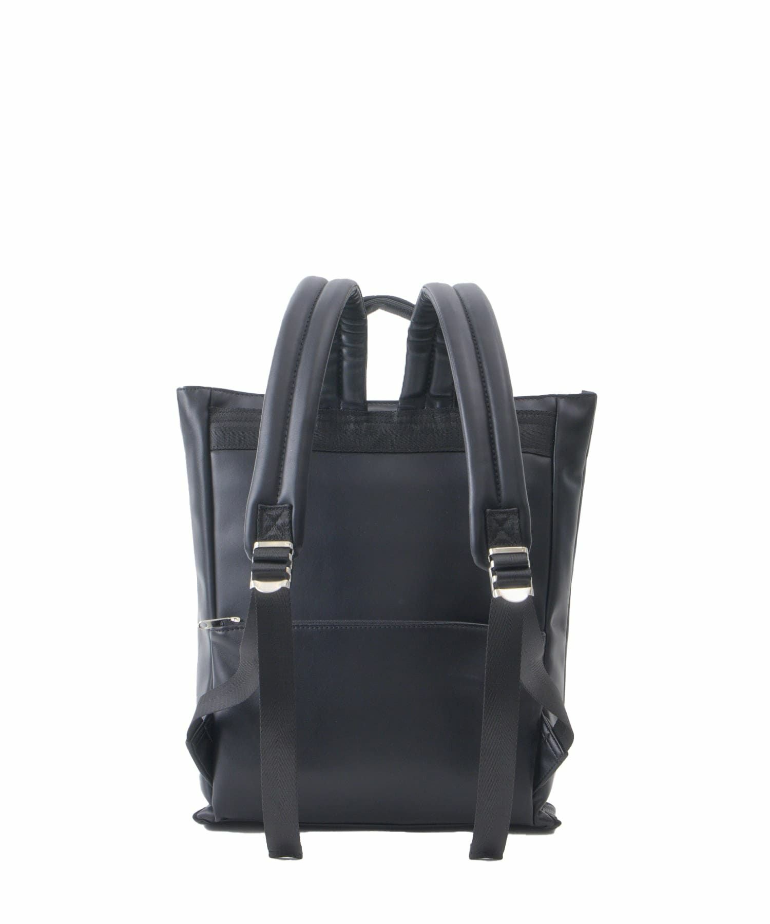 Legato Largo 肩楽 リュック トート型リュック A4収納 PU素材 LH-W0164 ブラック