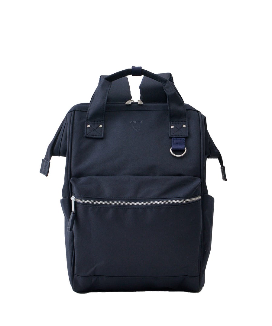 anello リュック バックパック 13インチPC収納 A4収納 撥水 キャリーオン NATIVE ATB0193N ネイビー