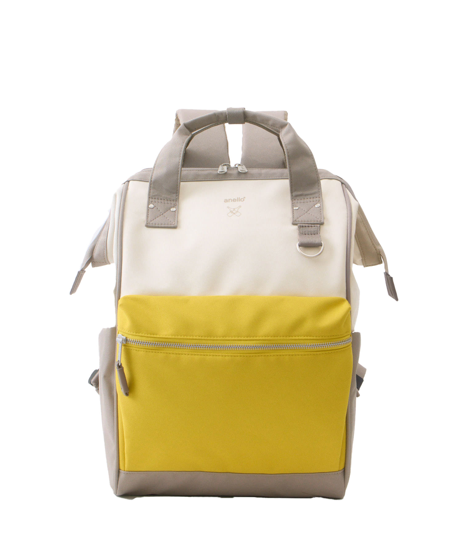 anello リュック バックパック 13インチPC収納 A4収納 撥水 キャリーオン NATIVE ATB0193NY マスタード